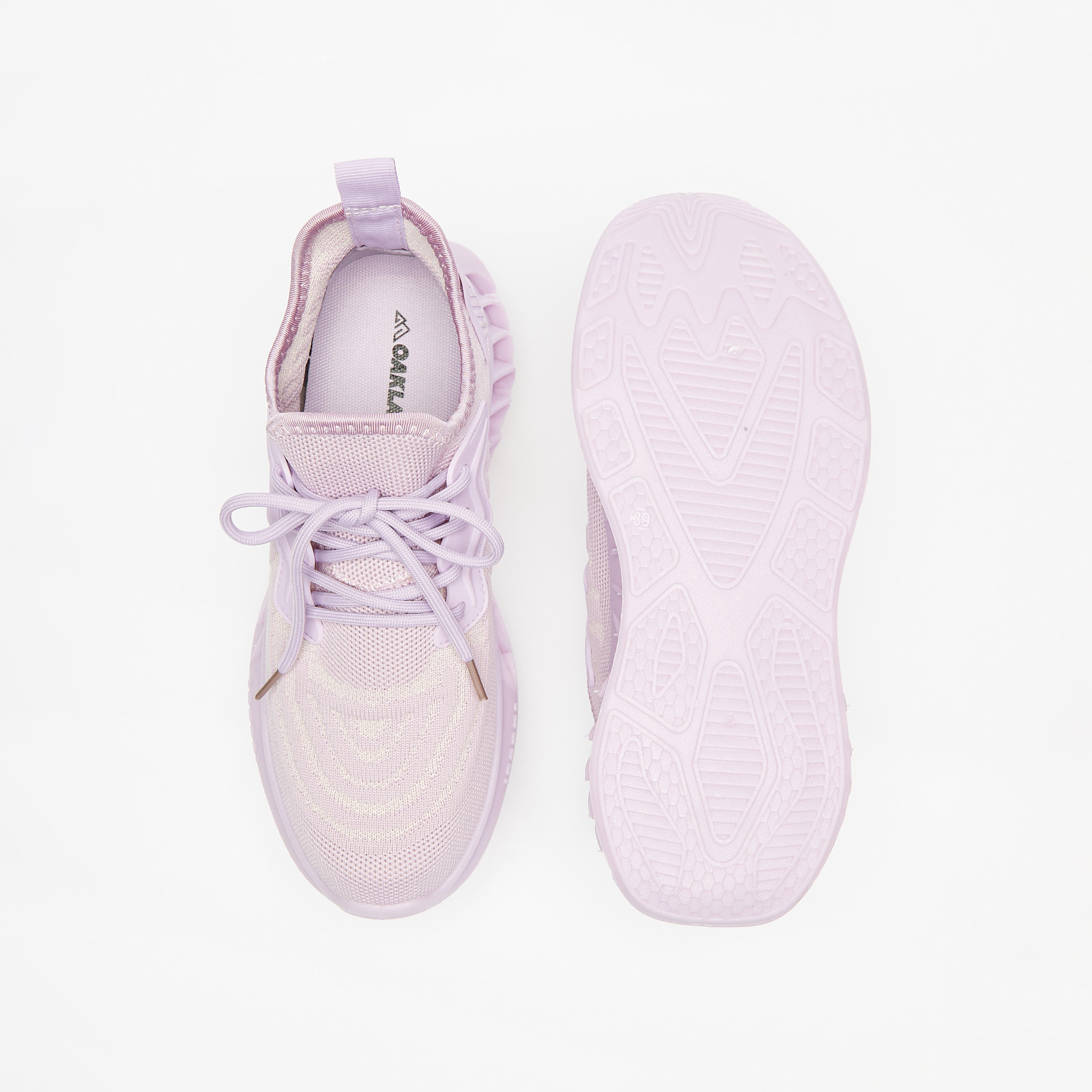 حذاء رياضي للنساء بارز الملمس برباط وبطانة من أوكلان-women-shoes-sneakers-image-4