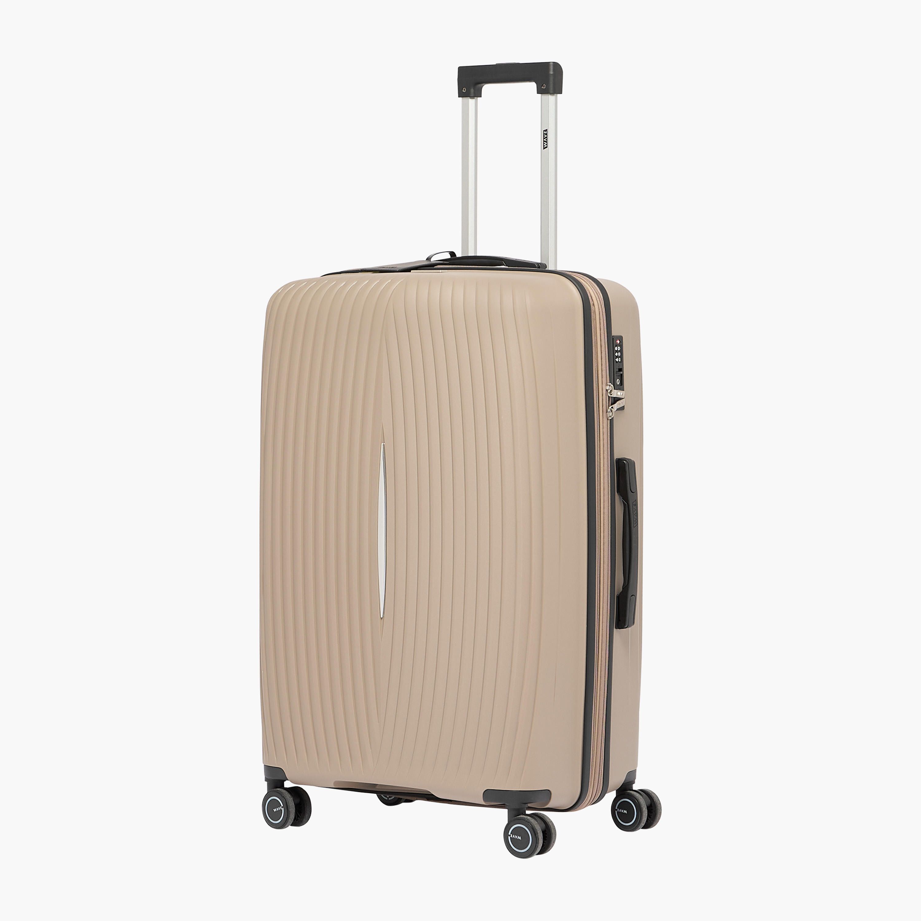 شنطة سفر ترولي صلبة مضلعة بمقبض قابل للسحب وعجلات من ويف - طقم من 3 قطع-travel-luggagesandbags-luggage-image-4