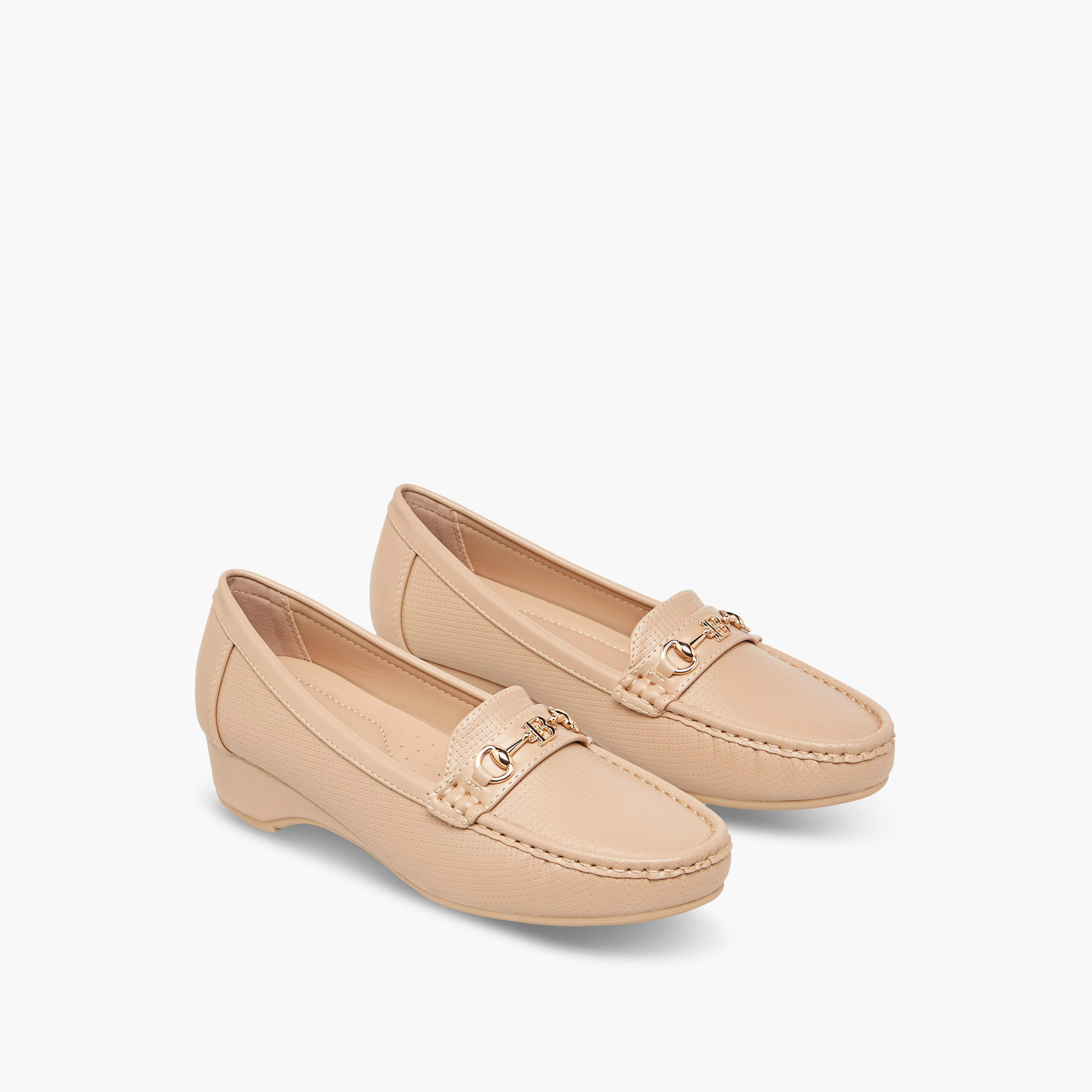 Flora Bella Women Buckle Accent Loafers-women-shoes-loafersandmoccasins-image-1