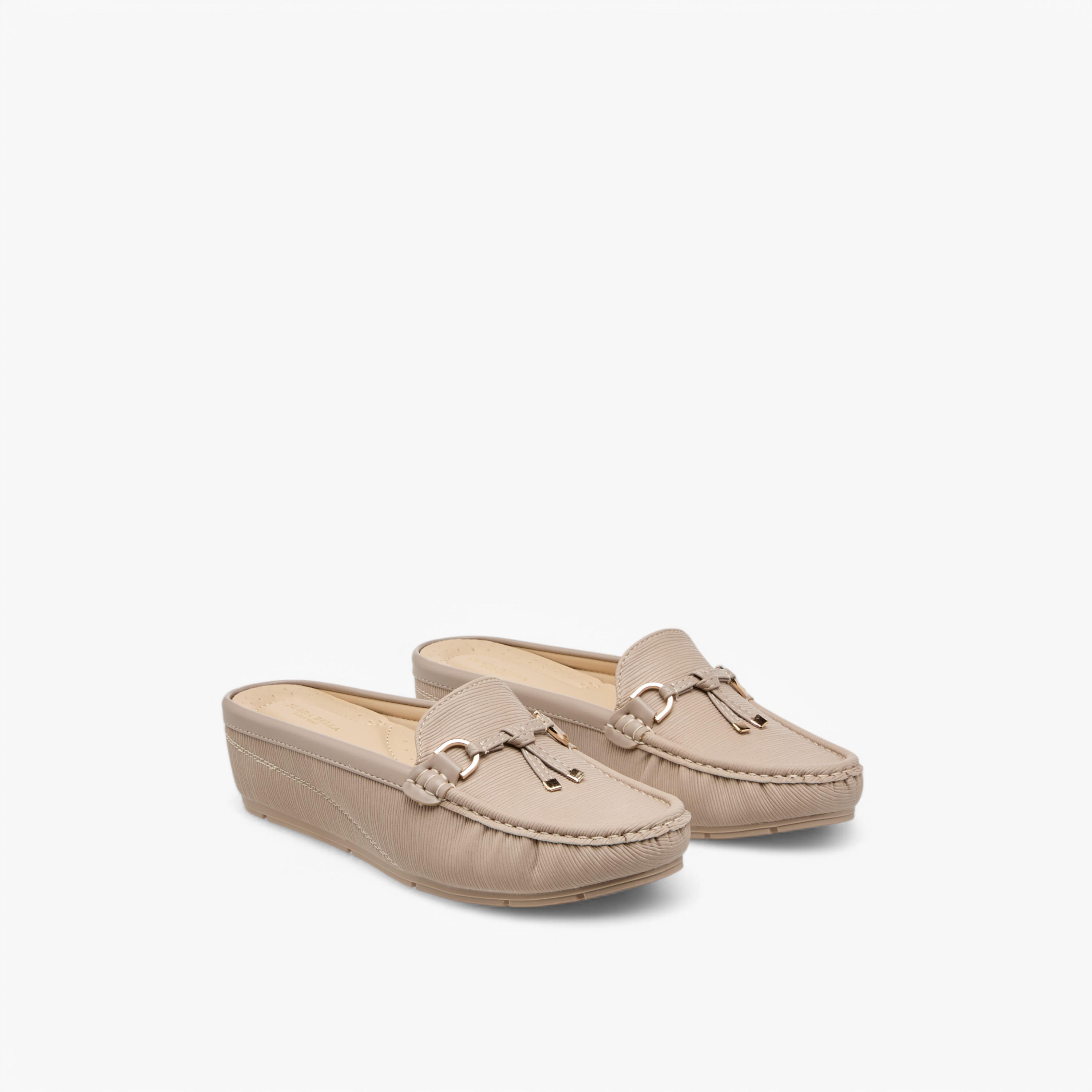 Flora Bella Textured Slip-On Mules-women-shoes-loafersandmoccasins-image-1