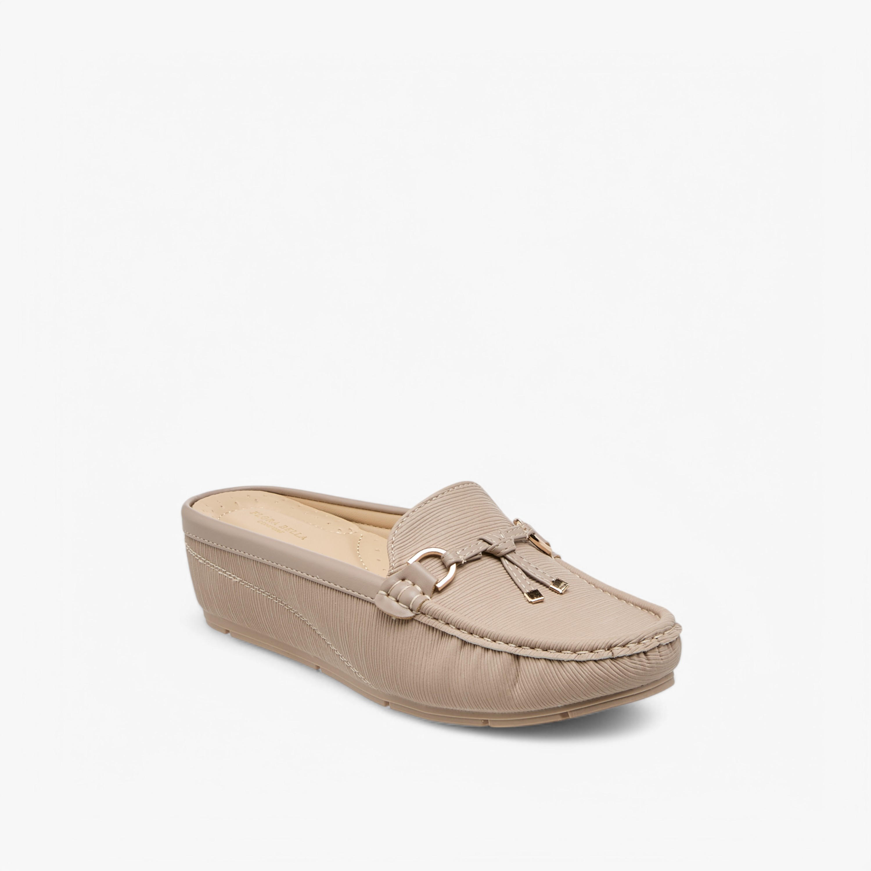 Flora Bella Textured Slip-On Mules-women-shoes-loafersandmoccasins-image-2