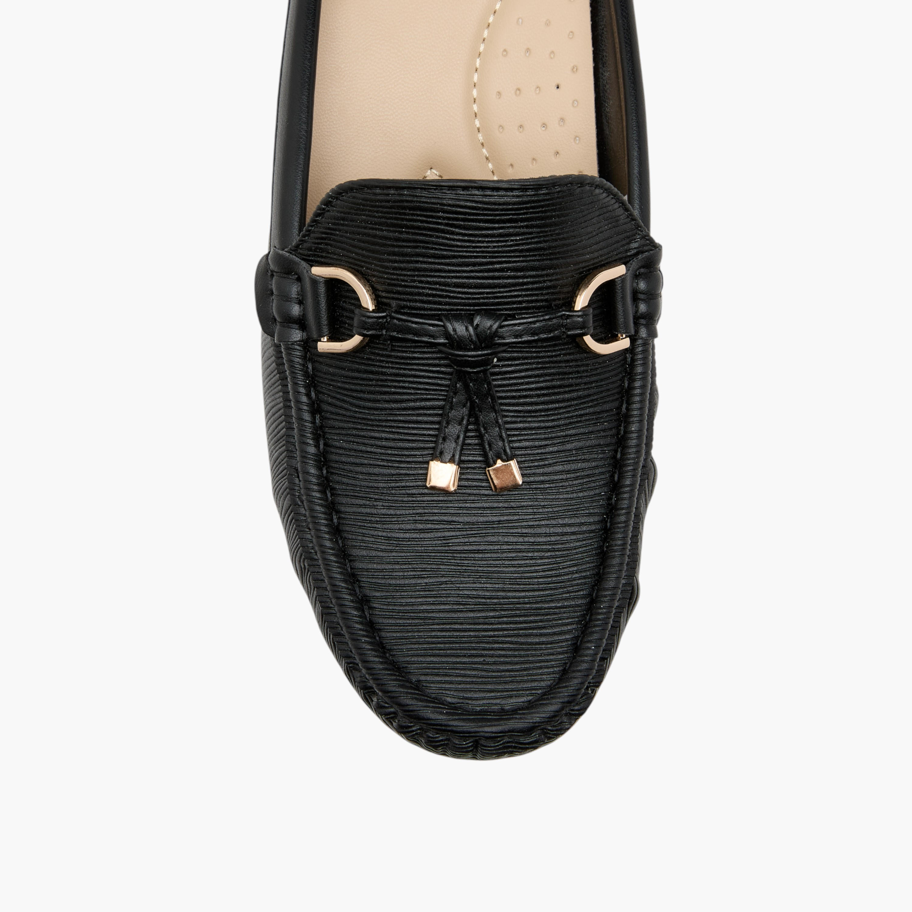 Flora Bella Textured Slip-On Mules-women-shoes-loafersandmoccasins-image-4