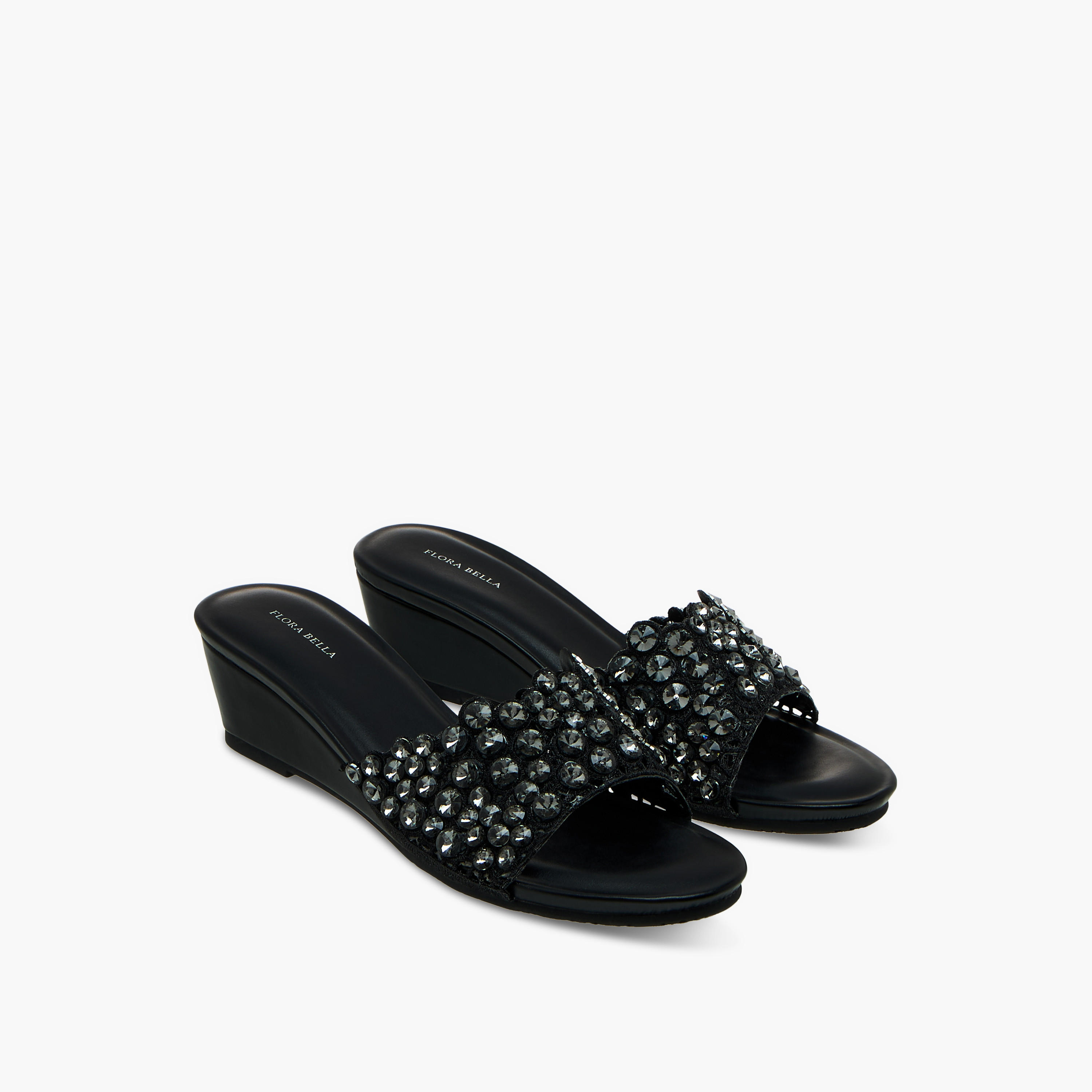 Flora Bella Women Embellished Wedge Heel Sandals-women-shoes-sandals-heeled-image-1