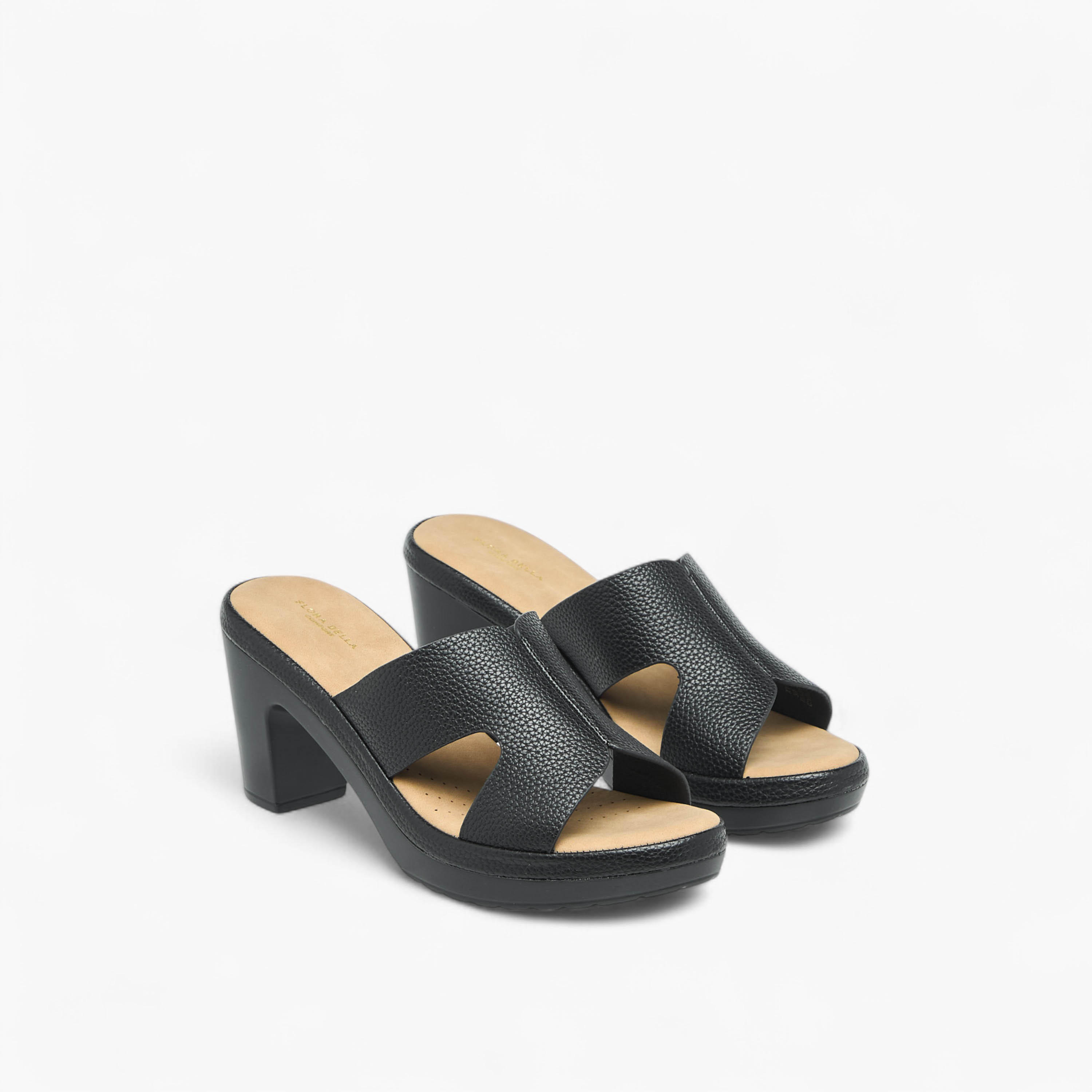 Flora Bella Cut-Out Detail Slip-On Sandals with Block Heels-women-shoes-sandals-heeled-image-1