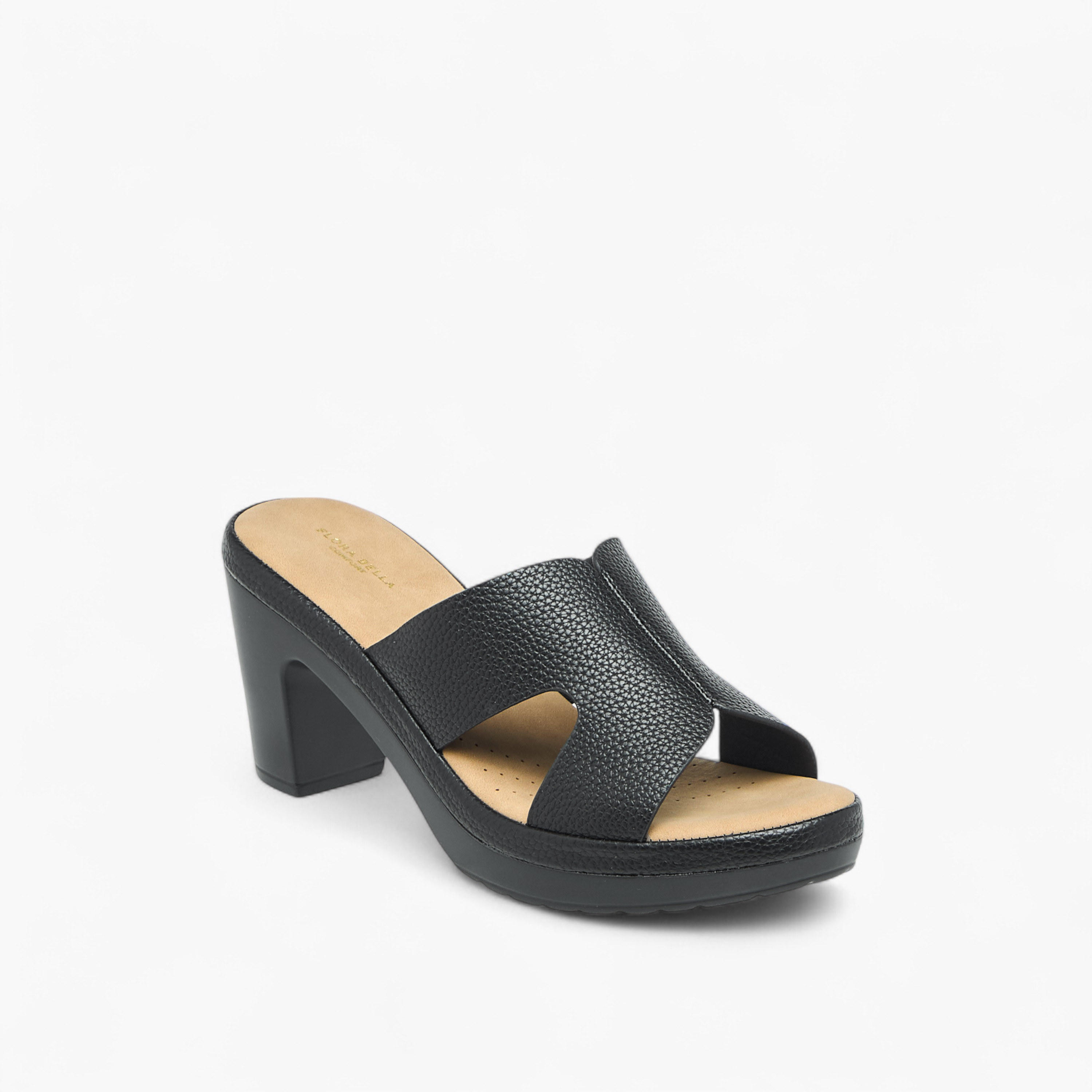 Flora Bella Cut-Out Detail Slip-On Sandals with Block Heels-women-shoes-sandals-heeled-image-2