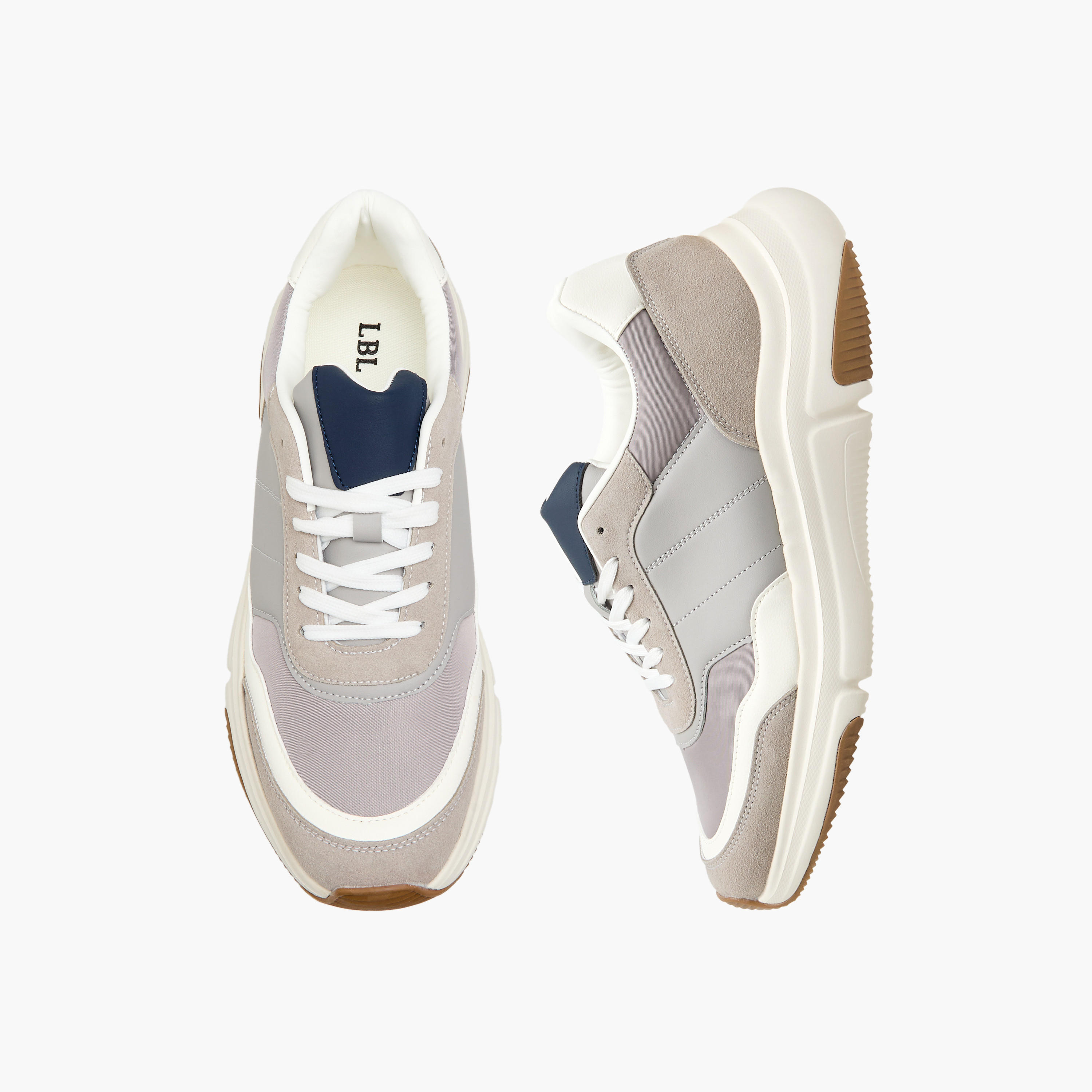 LBL by Shoexpress Men Lace-Up Sneakers-men-shoes-sneakers-image-1