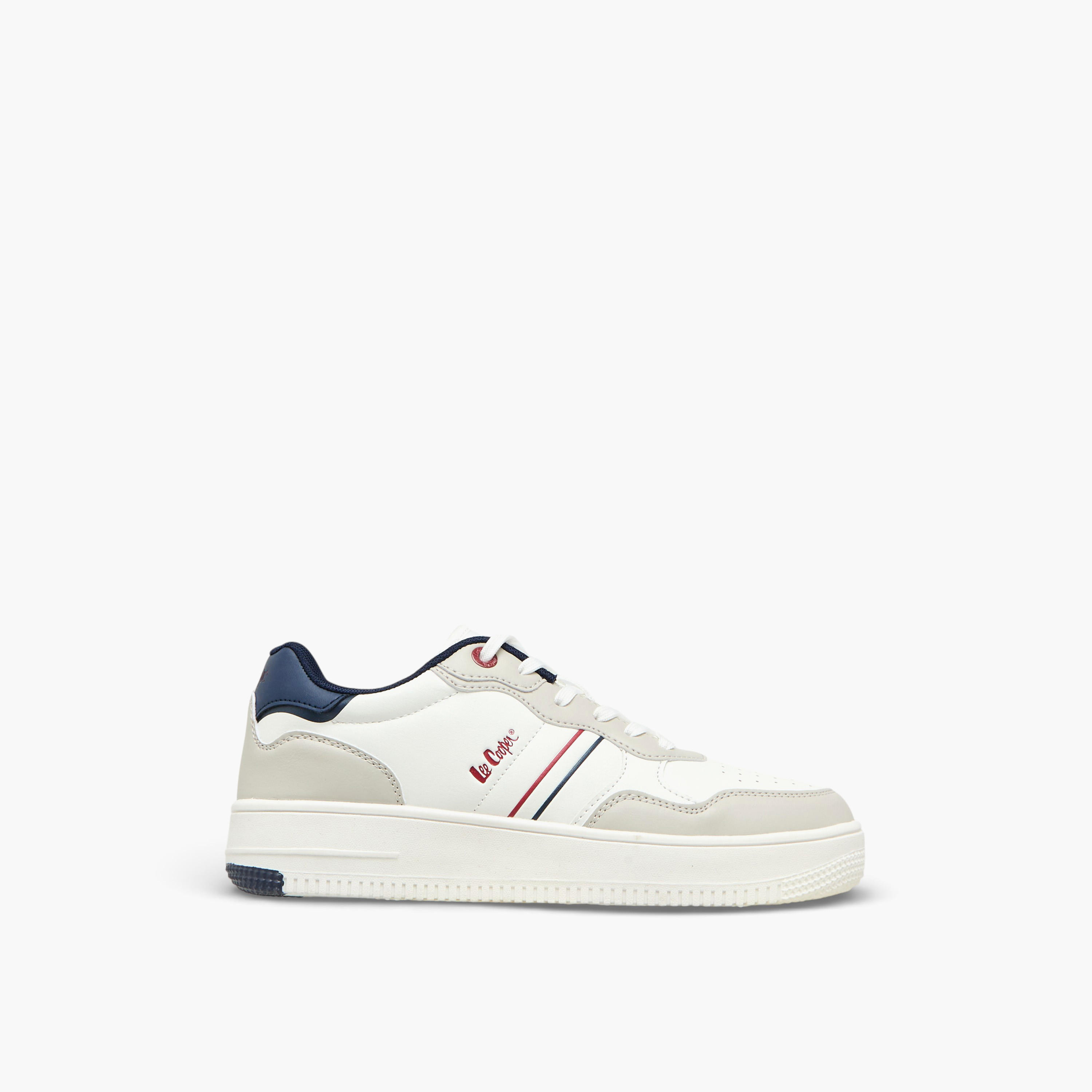 Lee Cooper Women Panelled Lace-Up Ankle Sneakers-women-shoes-sneakers-image-3