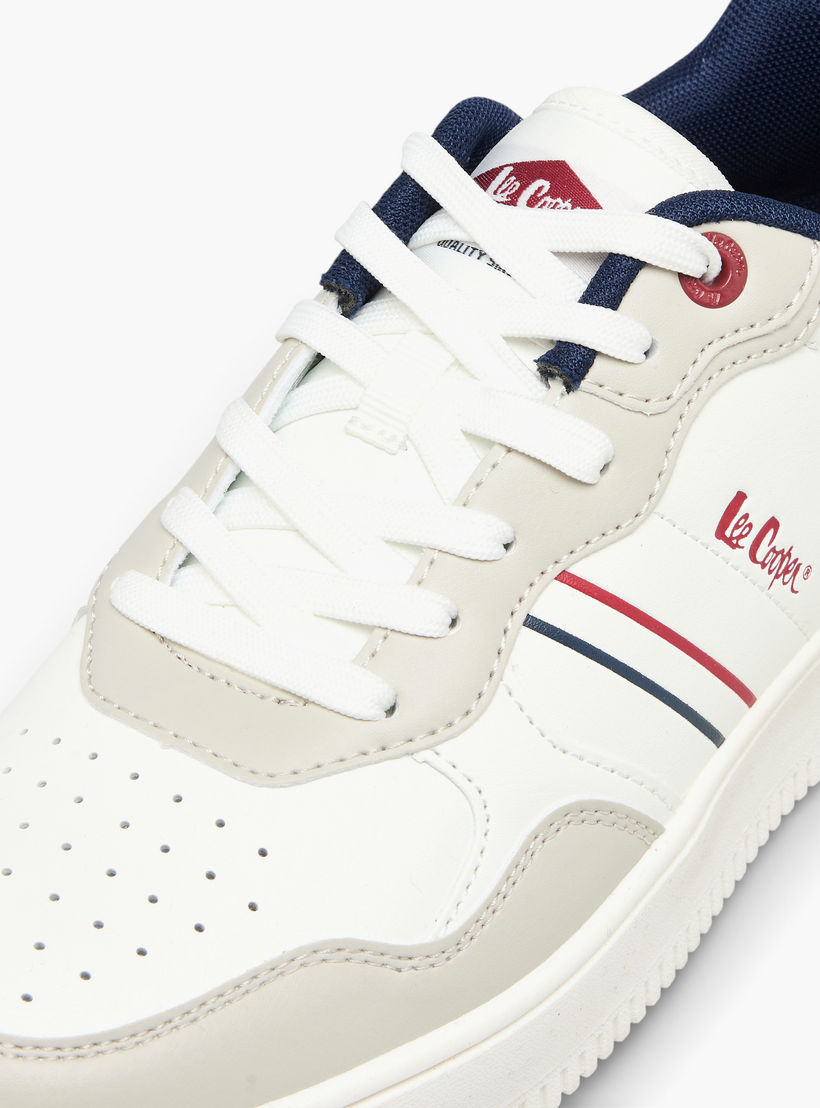 Lee Cooper Women Panelled Lace-Up Ankle Sneakers-women-shoes-sneakers-image-4