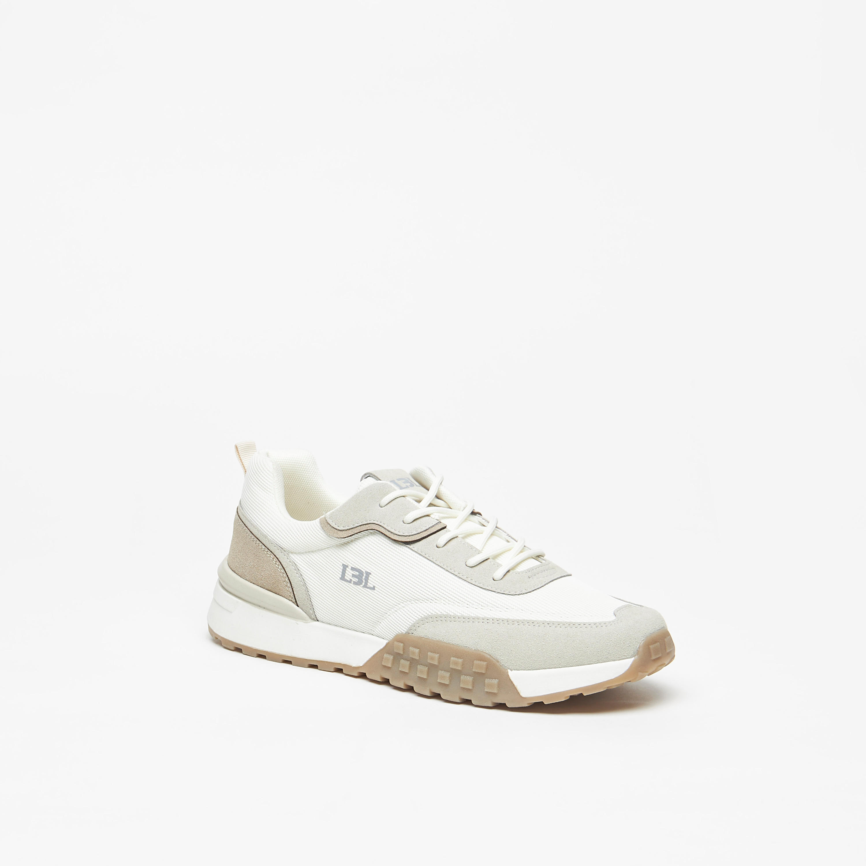 LBL by Shoexpress Men's Textured Lace-Up Sneakers-men-shoes-sneakers-image-1
