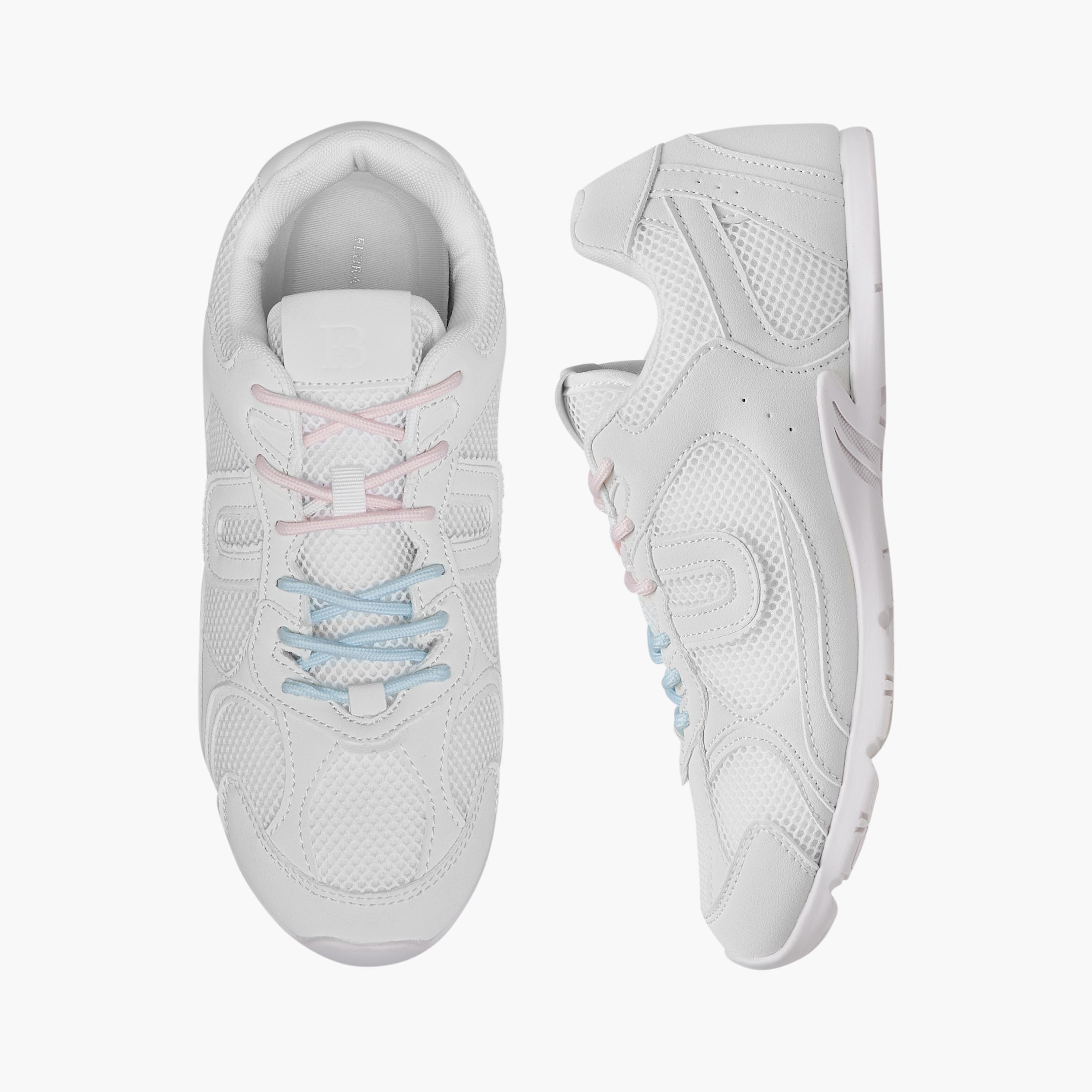 Flora Bella Women Panelled Lace-Up Sneakers-women-shoes-sneakers-image-1