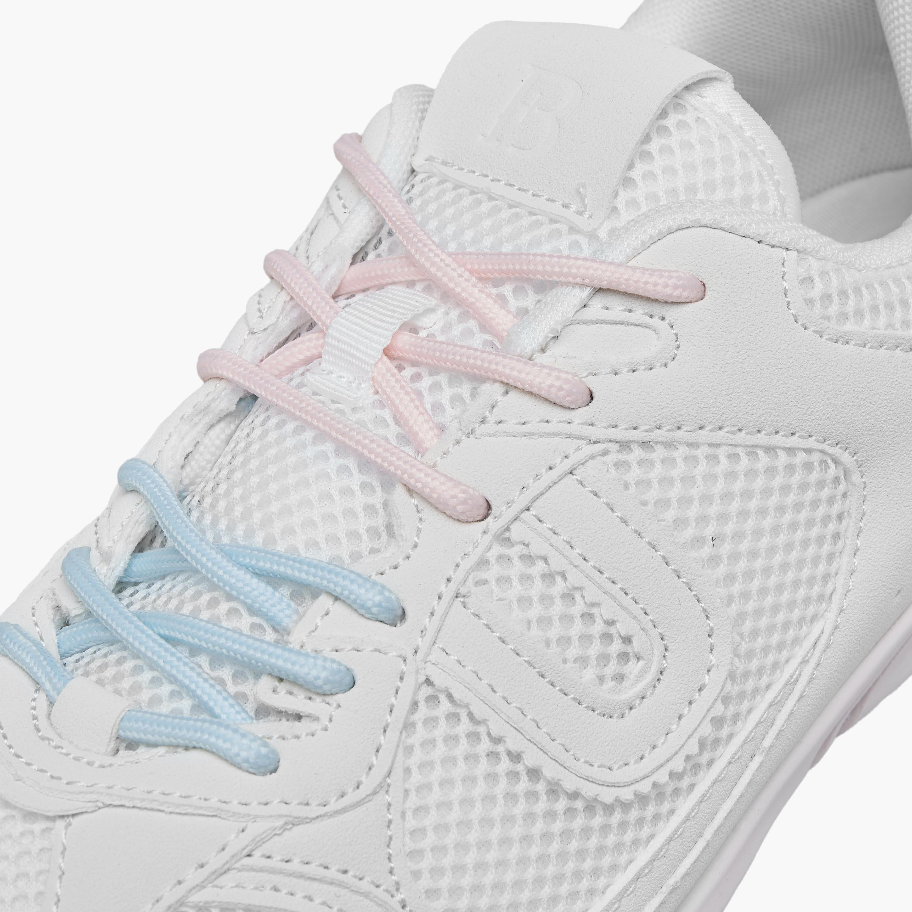 Flora Bella Women Panelled Lace-Up Sneakers-women-shoes-sneakers-image-4