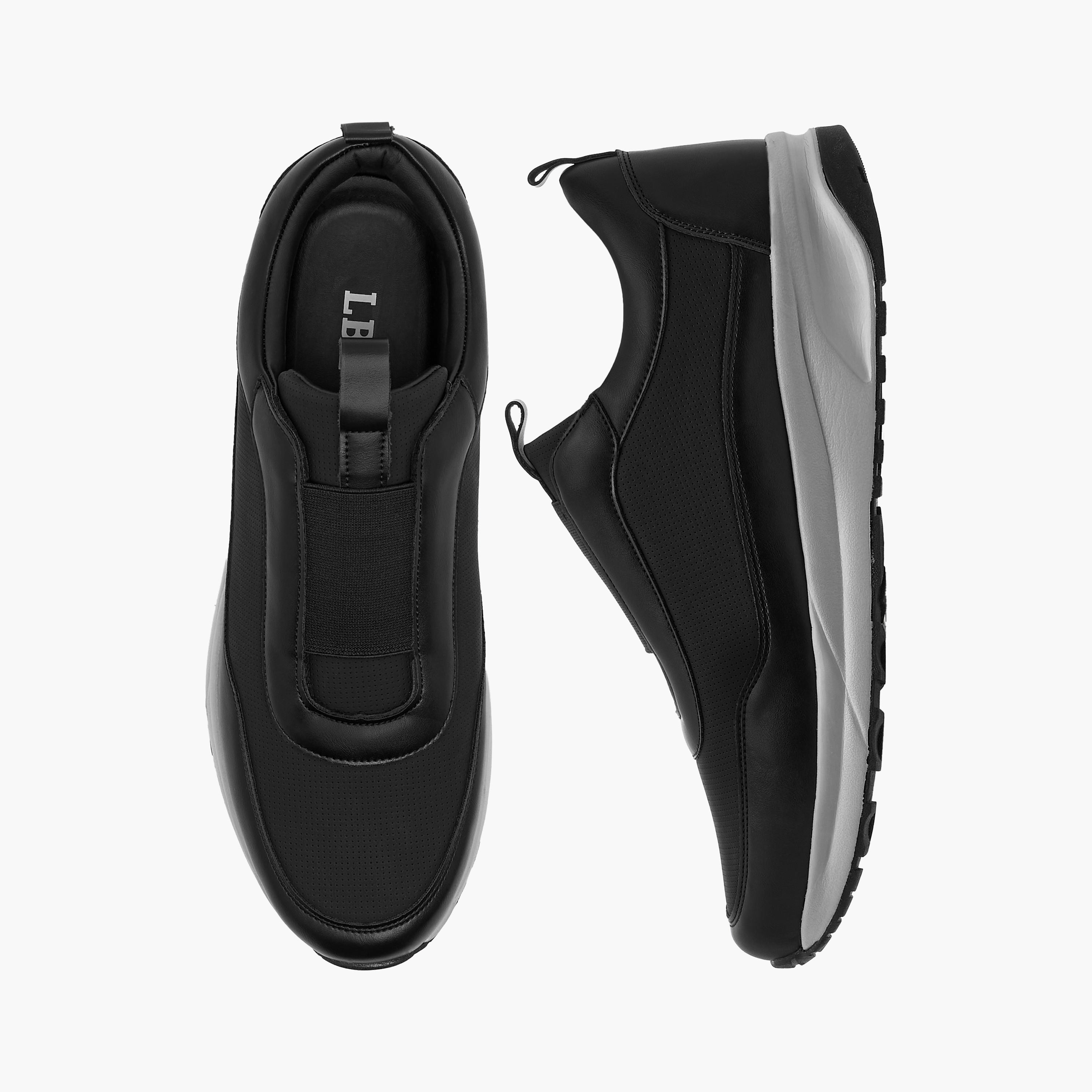 LBL by Shoexpress Panelled Slip-On Sneakers-men-shoes-sneakers-image-1