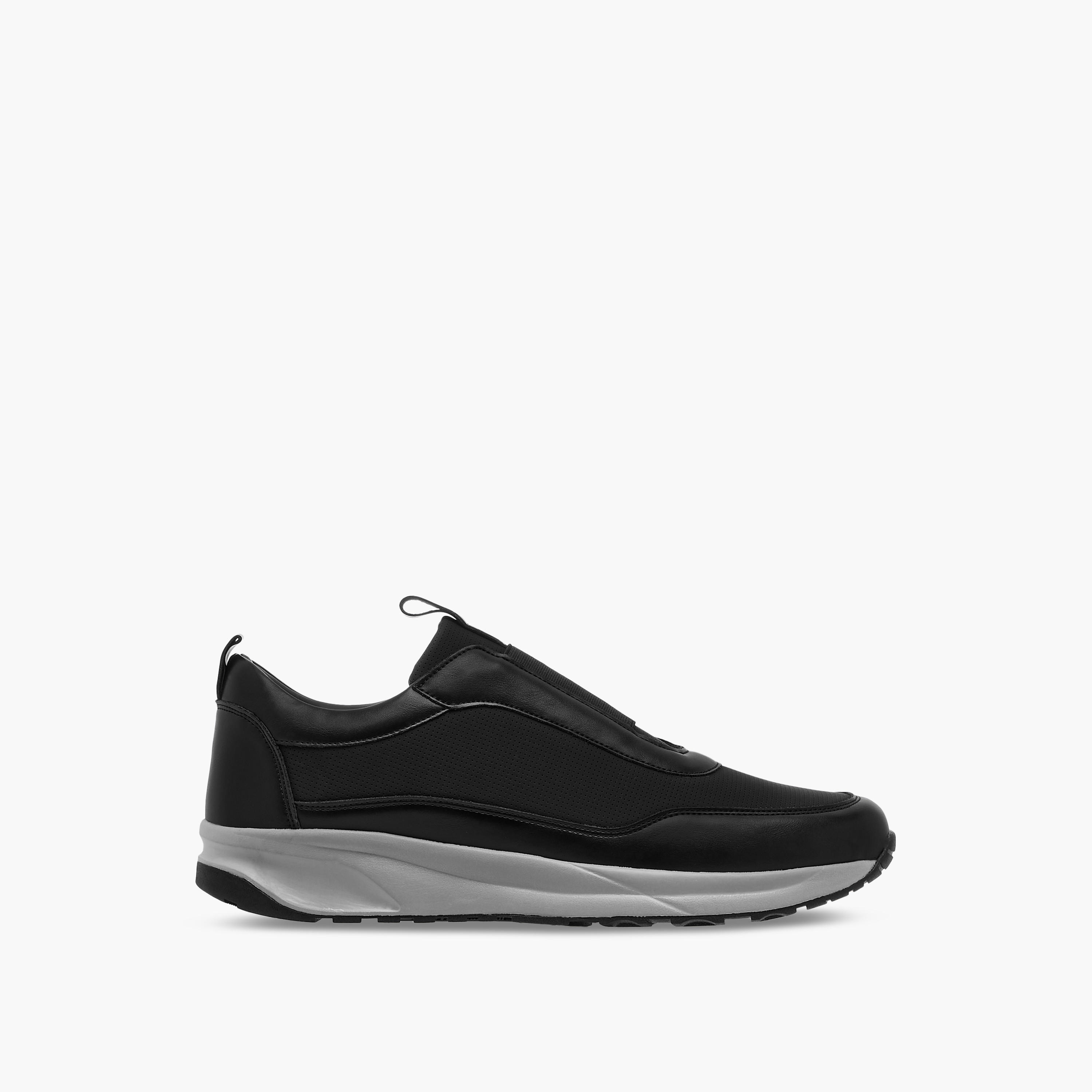 LBL by Shoexpress Panelled Slip-On Sneakers-men-shoes-sneakers-image-3