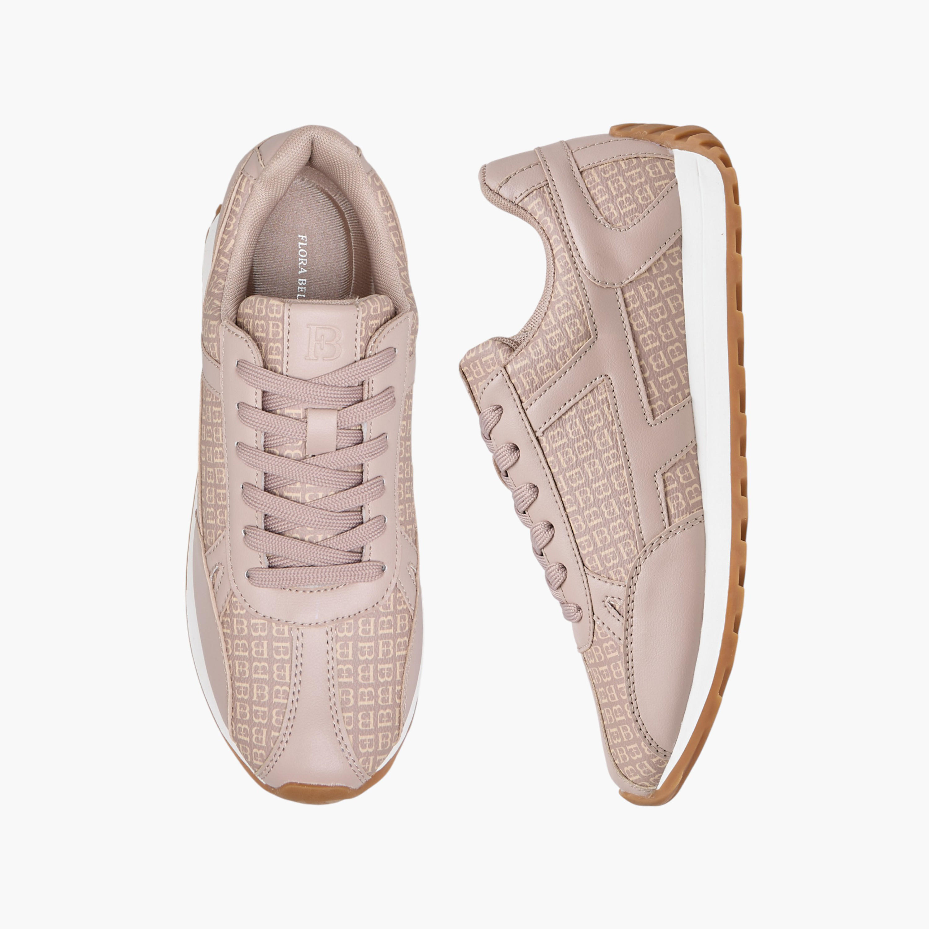Flora Bella Women Printed Lace-Up Sneakers-women-shoes-sneakers-image-1
