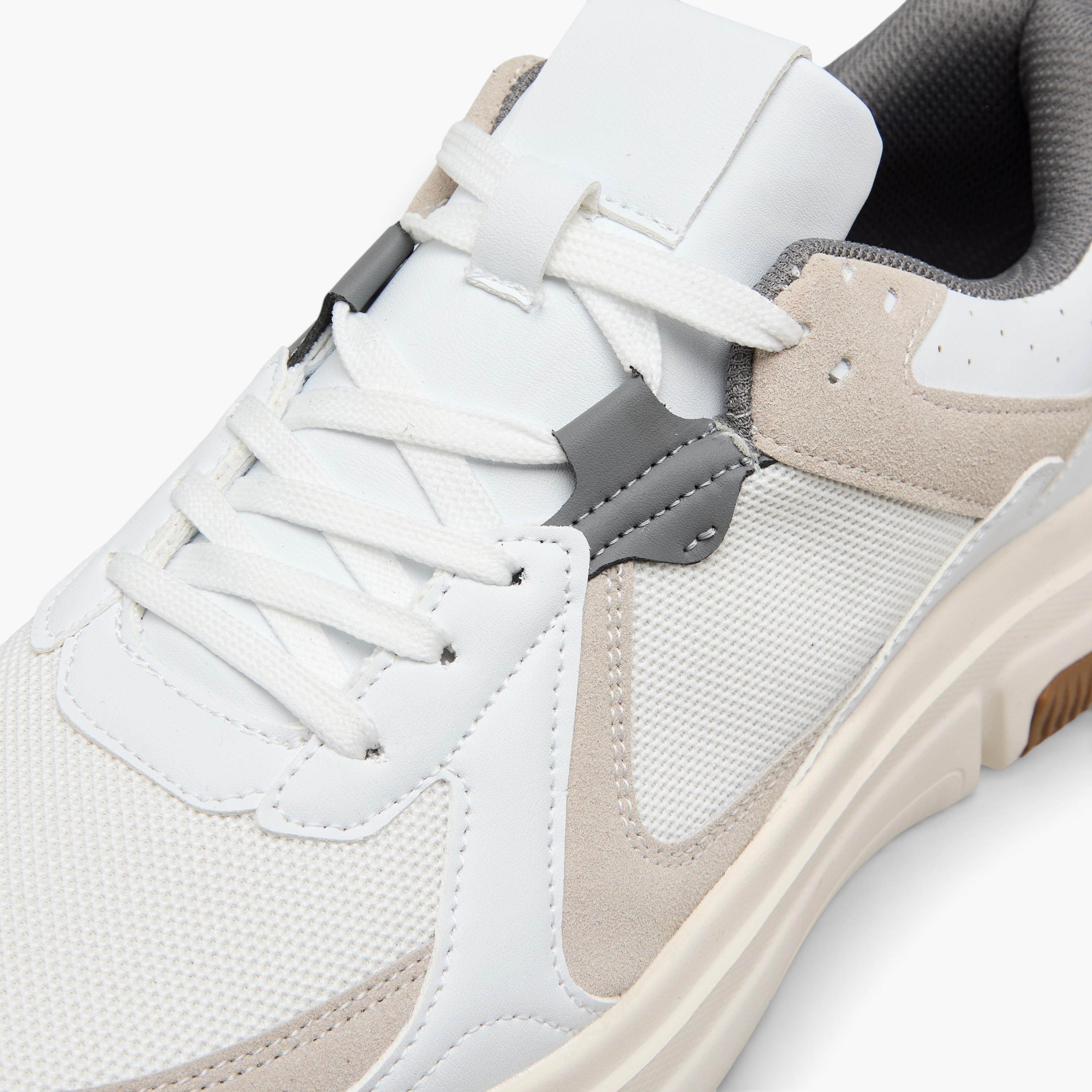 LBL by Shoexpress Men Panelled Lace-Up Sneakers-men-shoes-sneakers-image-4