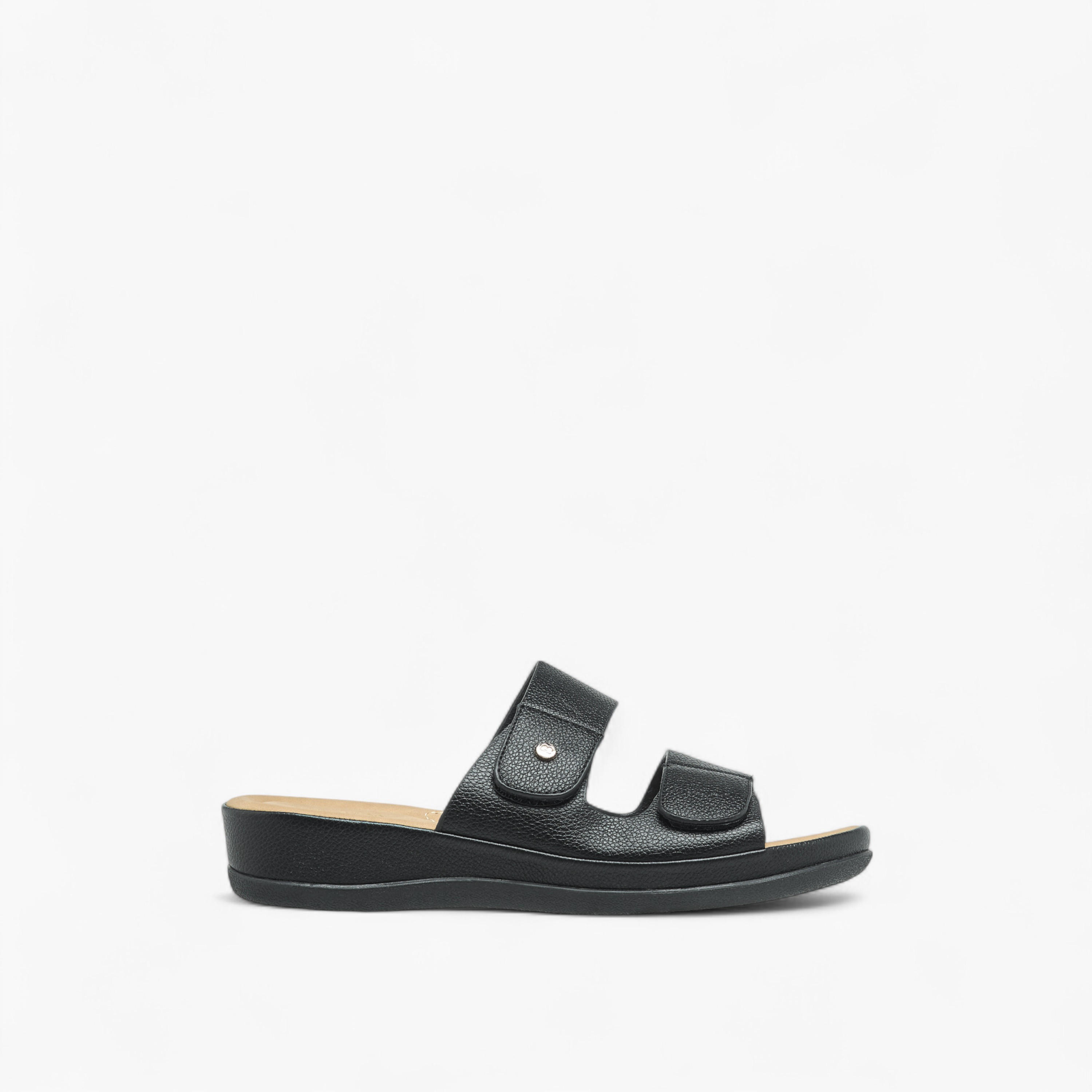 Flora Bella Textured Slip-On Comfort Sandals-women-shoes-flats-sandals-image-3