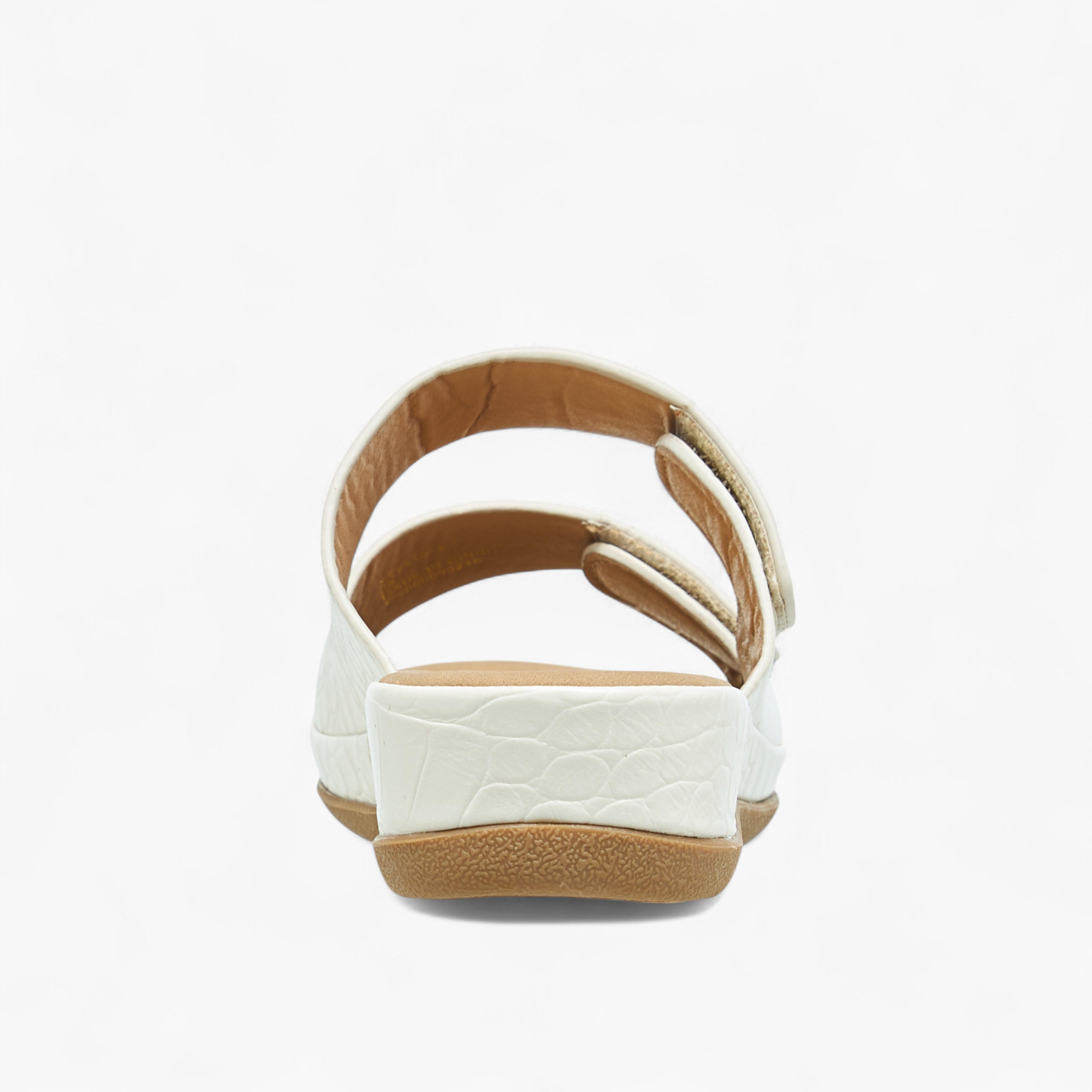 Flora Bella Textured Slip-On Comfort Sandals-women-shoes-flats-sandals-image-5