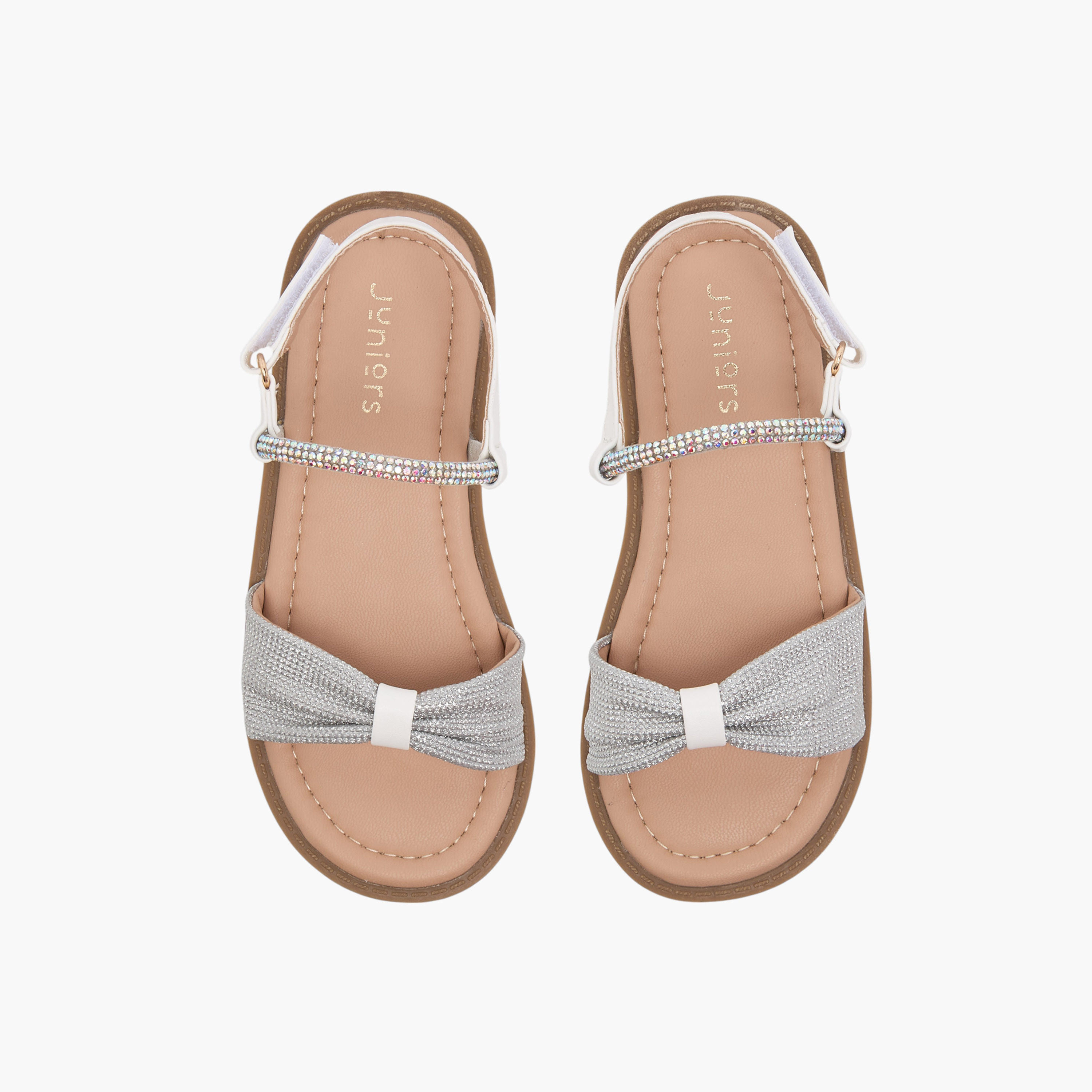 صندل مزيّن بشريط إغلاق لاصق من جونيورز-girls-shoes-sandals-image-8