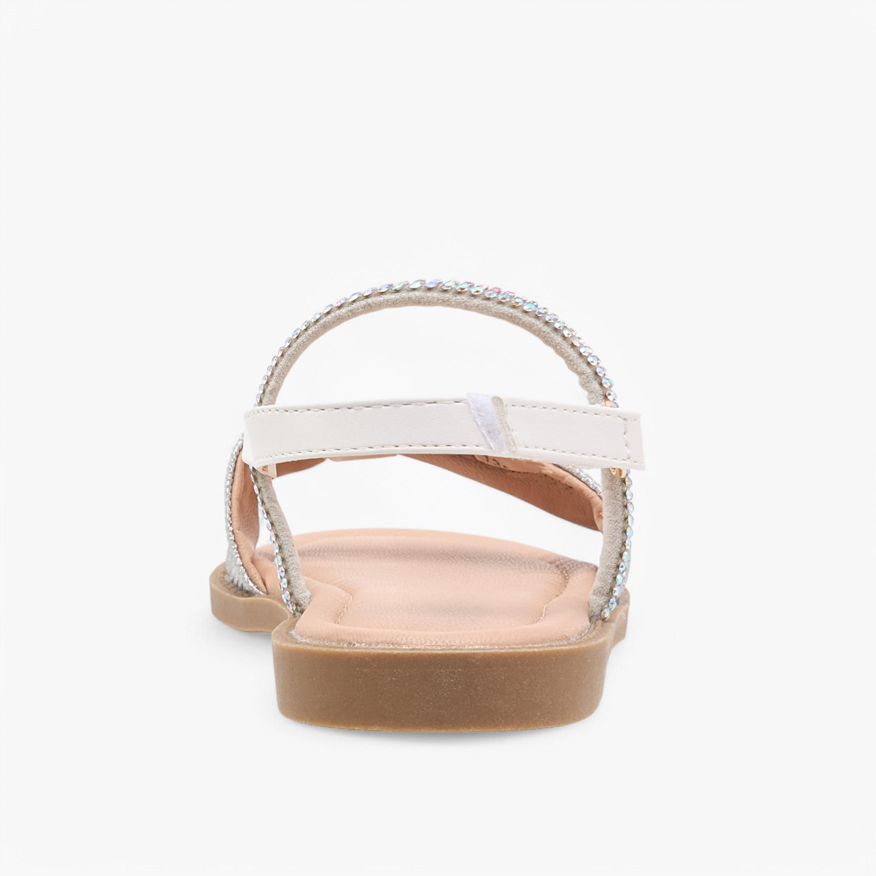 صندل مزيّن بشريط إغلاق لاصق من جونيورز-girls-shoes-sandals-image-5