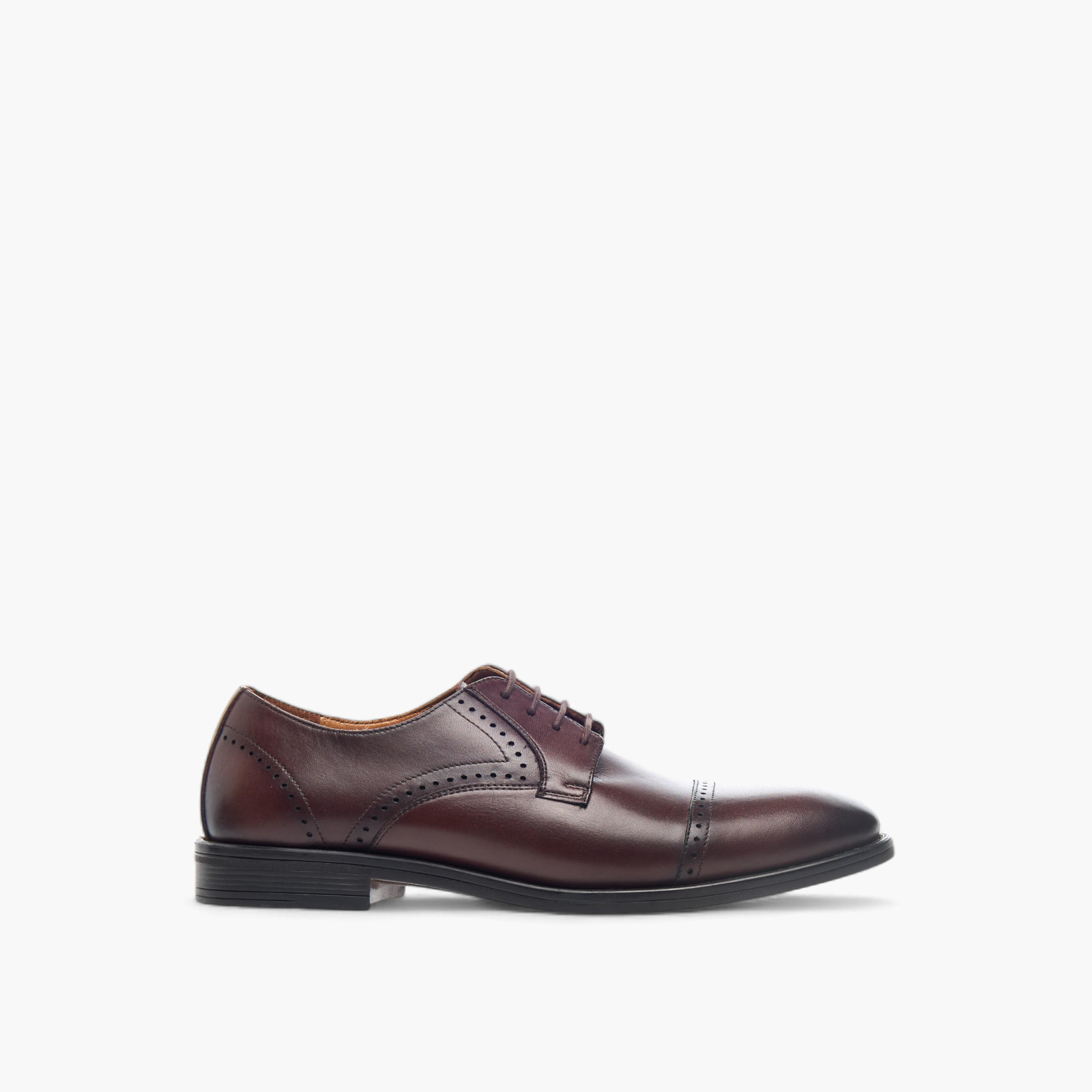 Duchini Men Genuine Leather Lace-Up Derby Shoes-men-shoes-formalshoes-image-3