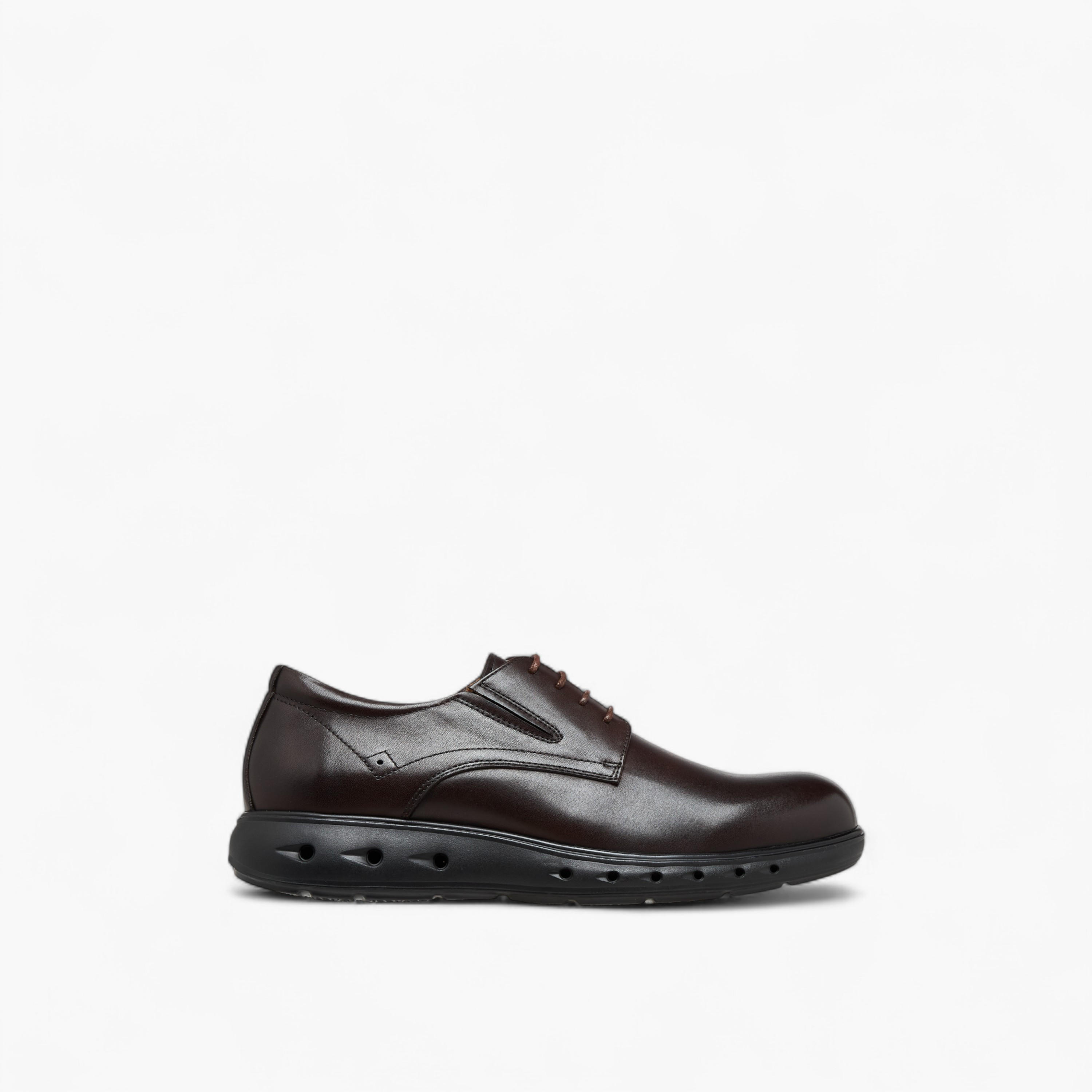 Le Confort Men Solid Lace-Up Leather Derby Shoes-men-shoes-formalshoes-image-3