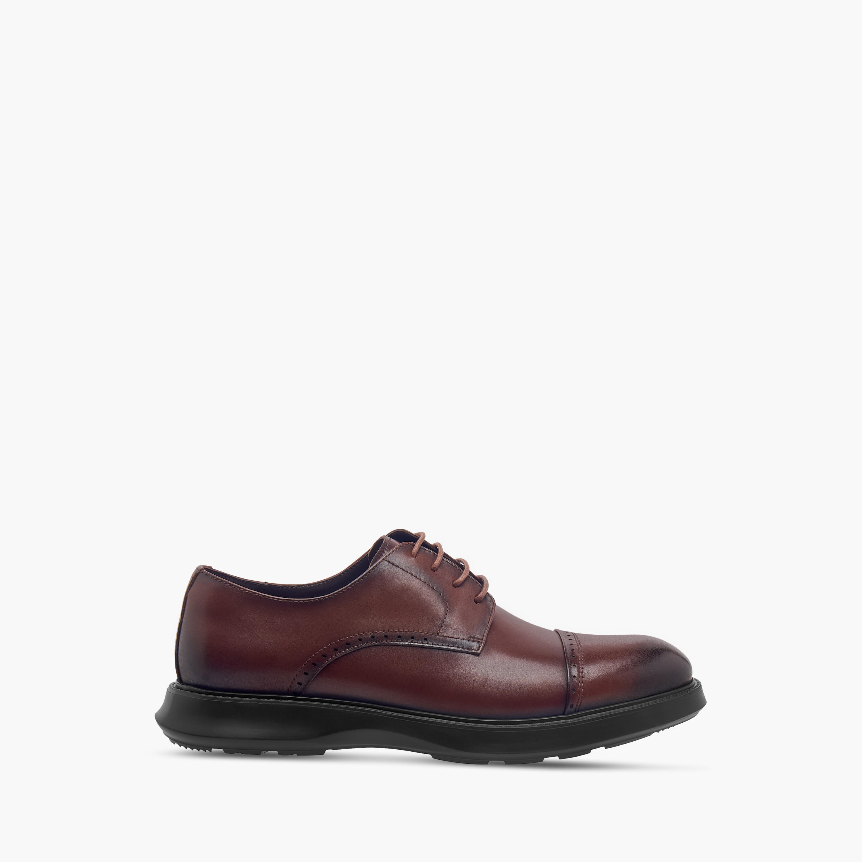 Le Confort Leather Perforated Lace-Up Derby Shoes -men-shoes-formalshoes-image-3