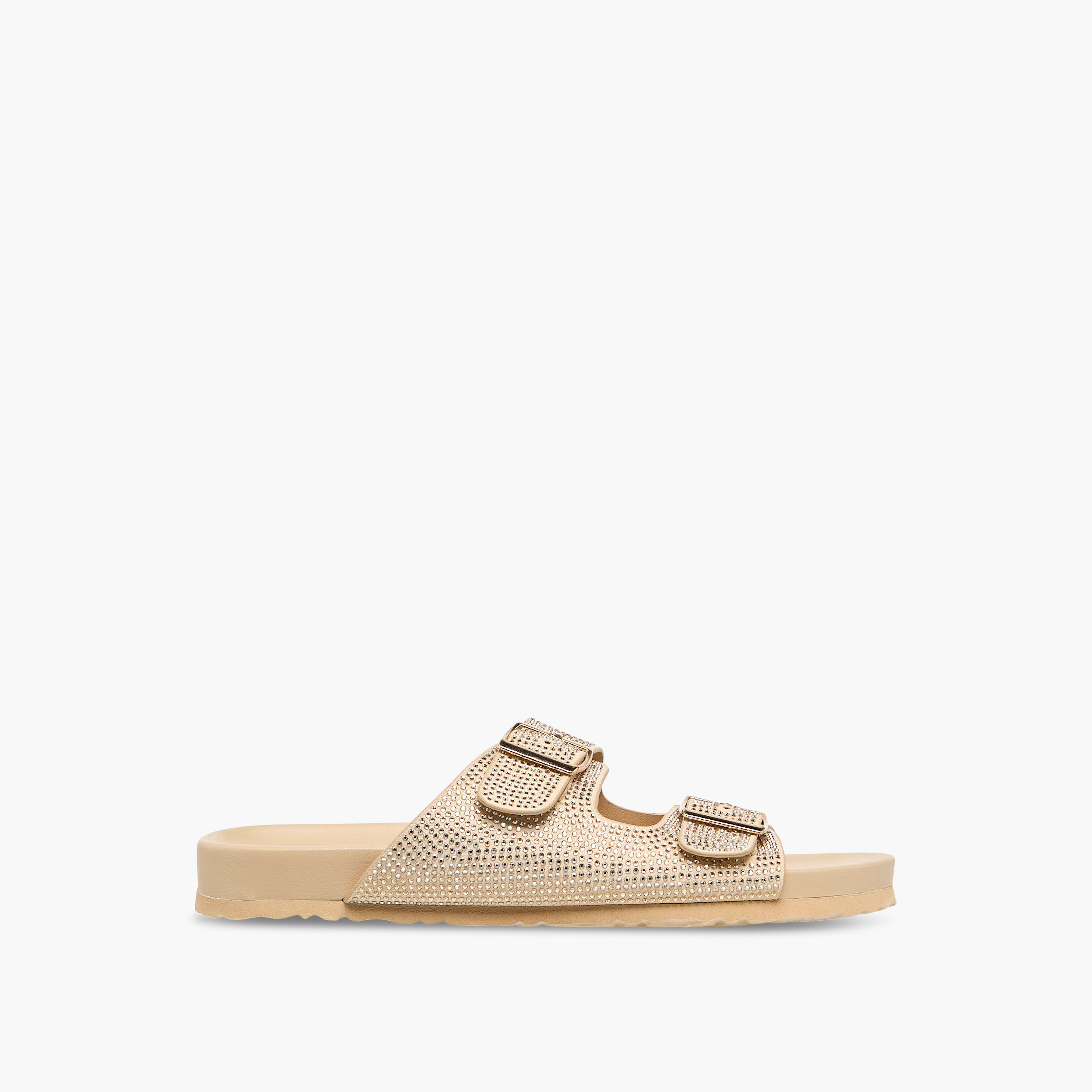 Flora Bella Women's Buckle Accent Slip-On Sandals-women-shoes-flats-sandals-image-2