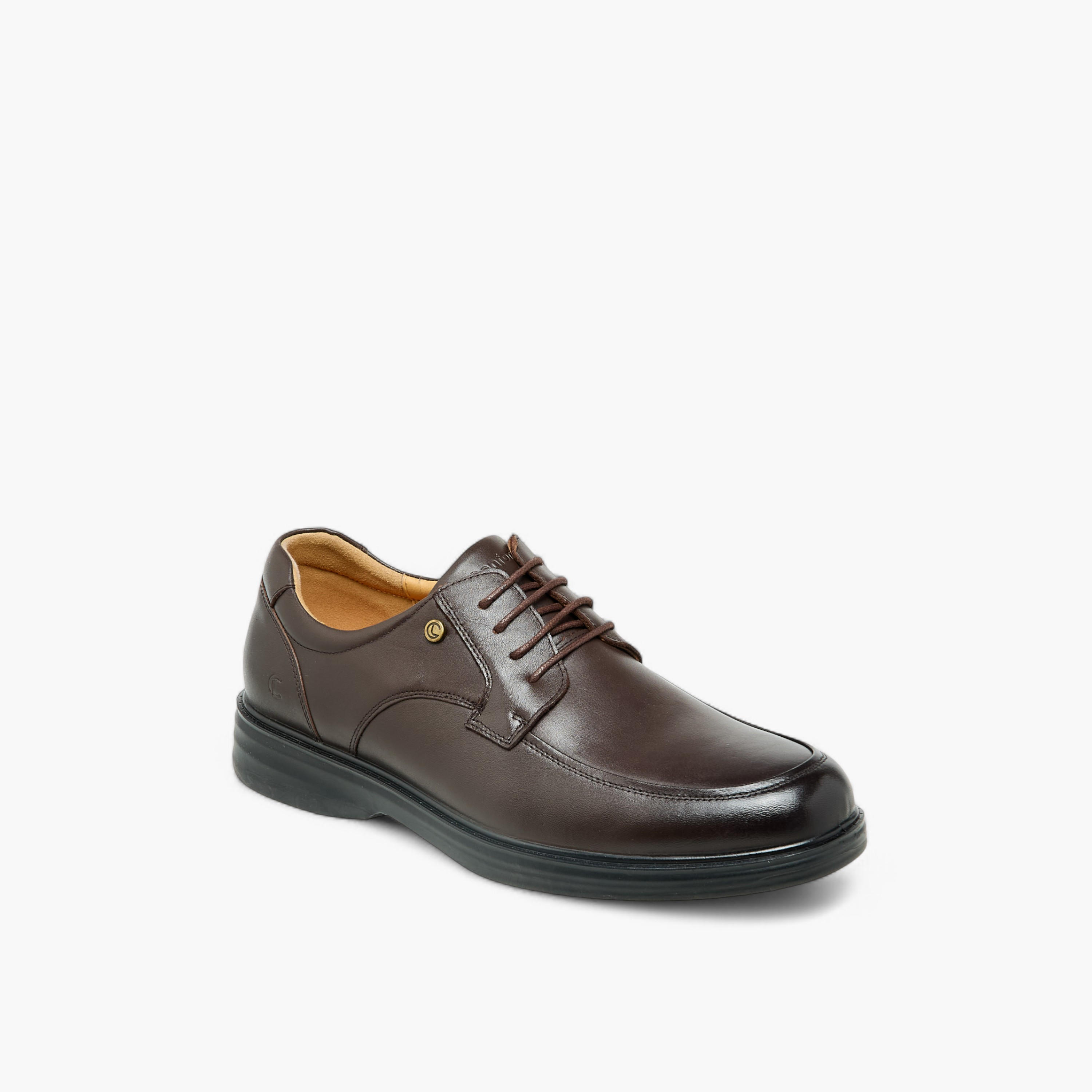 Le Confort Men Genuine Leather Lace-Up Derby Shoes-men-shoes-formalshoes-image-2