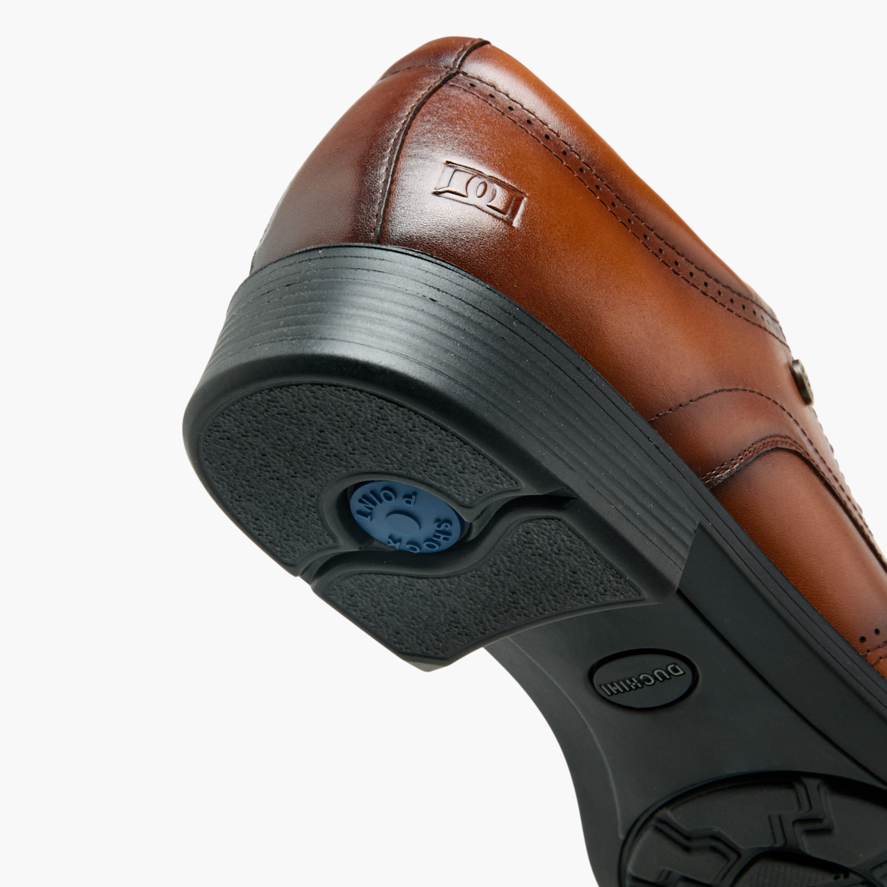 Duchini Men Genuine Leather Lace-Up Derby Shoes-men-shoes-formalshoes-image-5