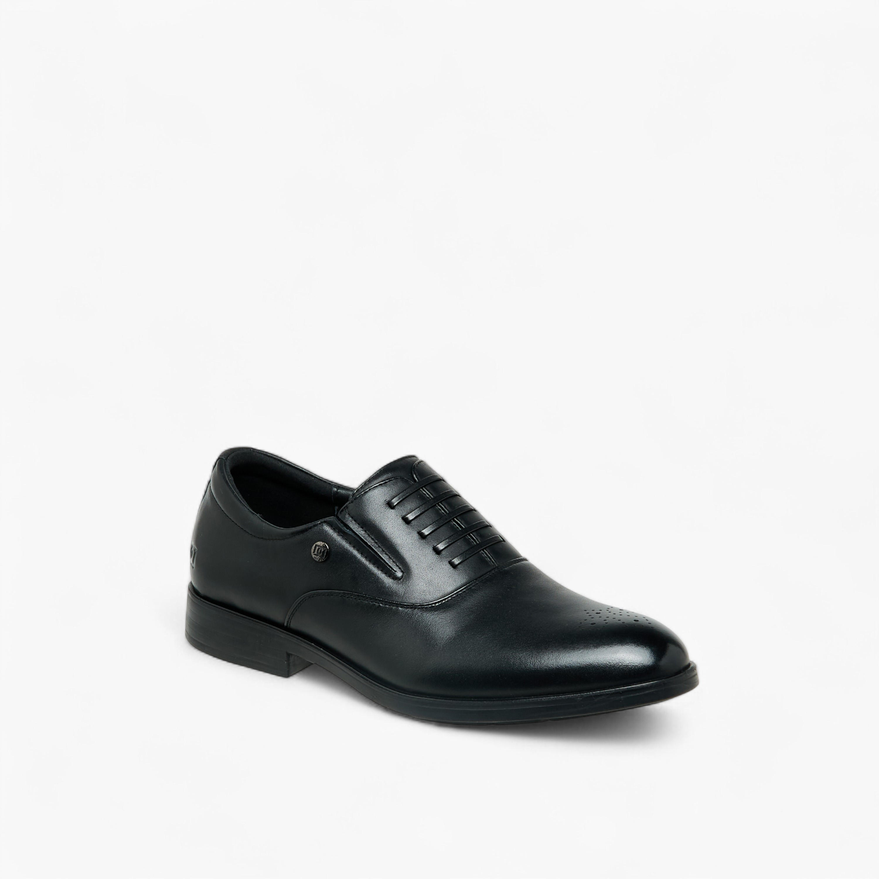Duchini Men Genuine Leather Slip-On Oxford Shoes-men-shoes-formalshoes-image-2
