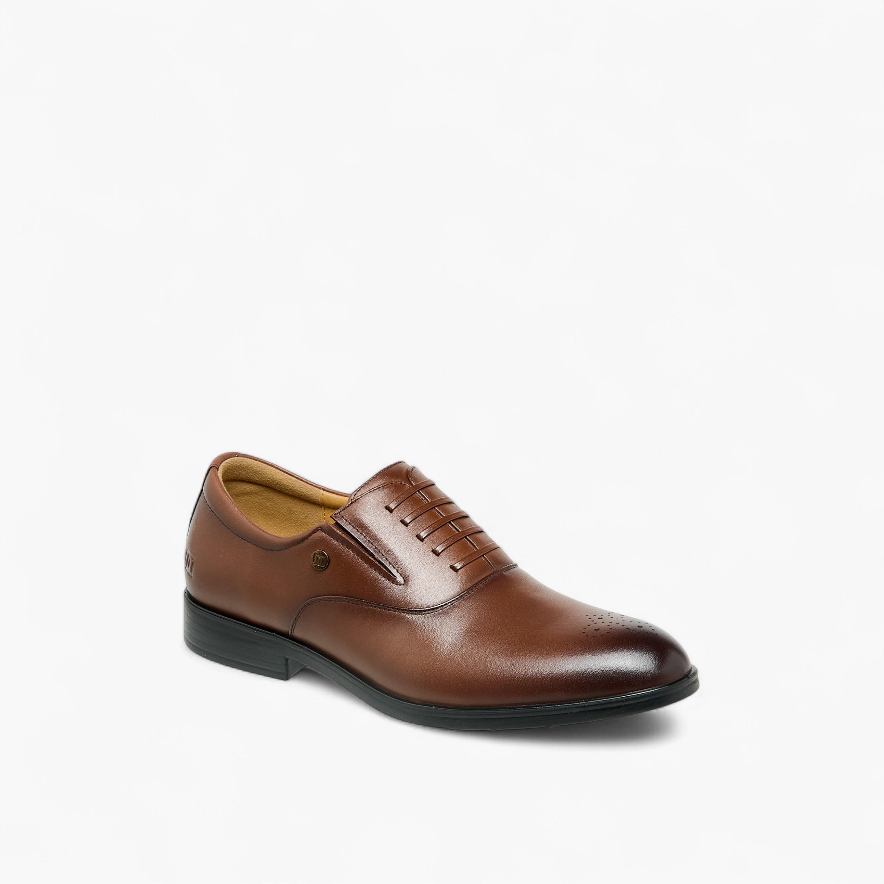 Duchini Men Genuine Leather Slip-On Oxford Shoes-men-shoes-formalshoes-image-2
