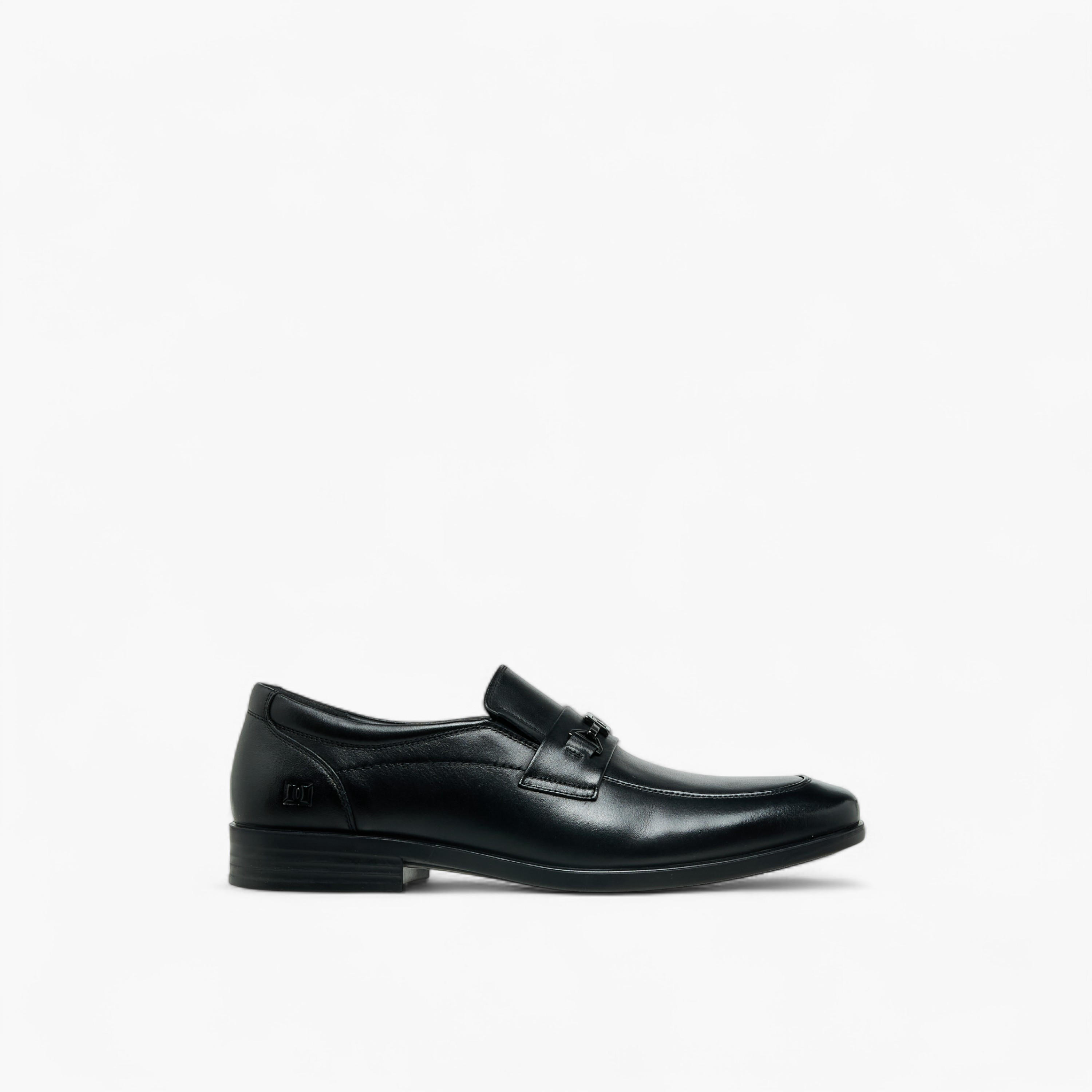 Duchini Men Metal Accent Genuine Leather Loafers-men-shoes-loafersandmoccasins-image-3
