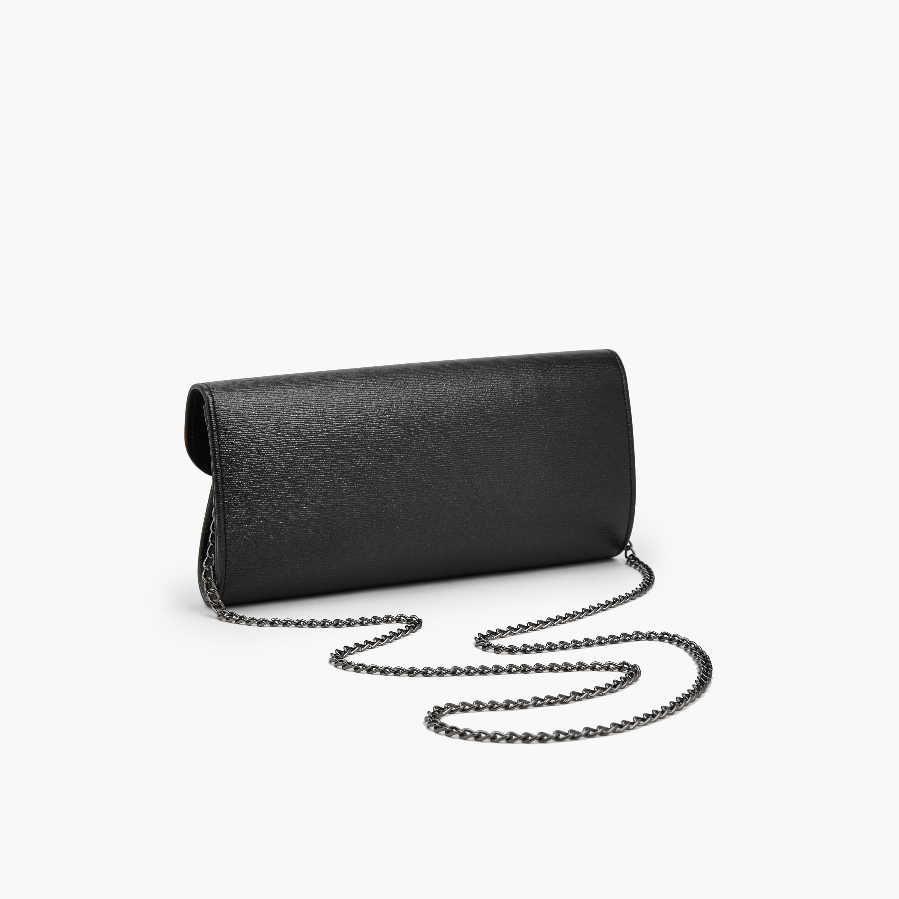 Flora Bella Textured Clutch with Detachable Chain Strap-women-bagsandwallets-handbags-image-5