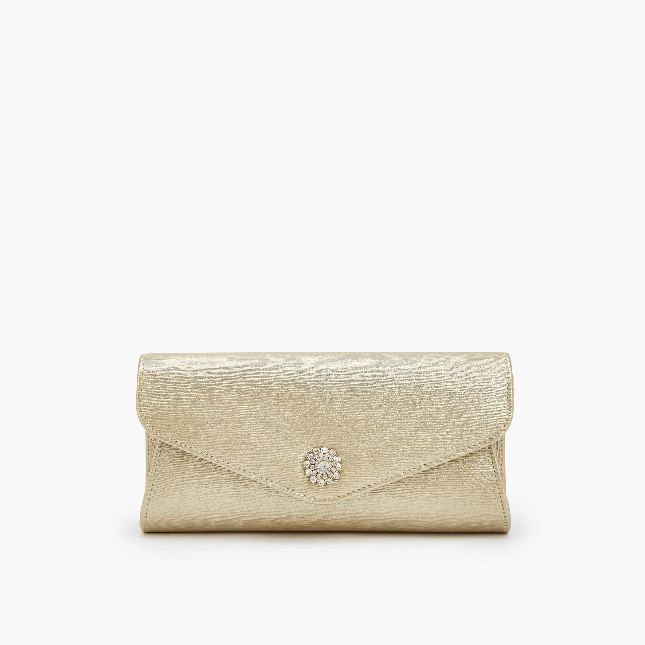 Flora Bella Textured Clutch with Detachable Chain Strap-women-bagsandwallets-handbags-image-1