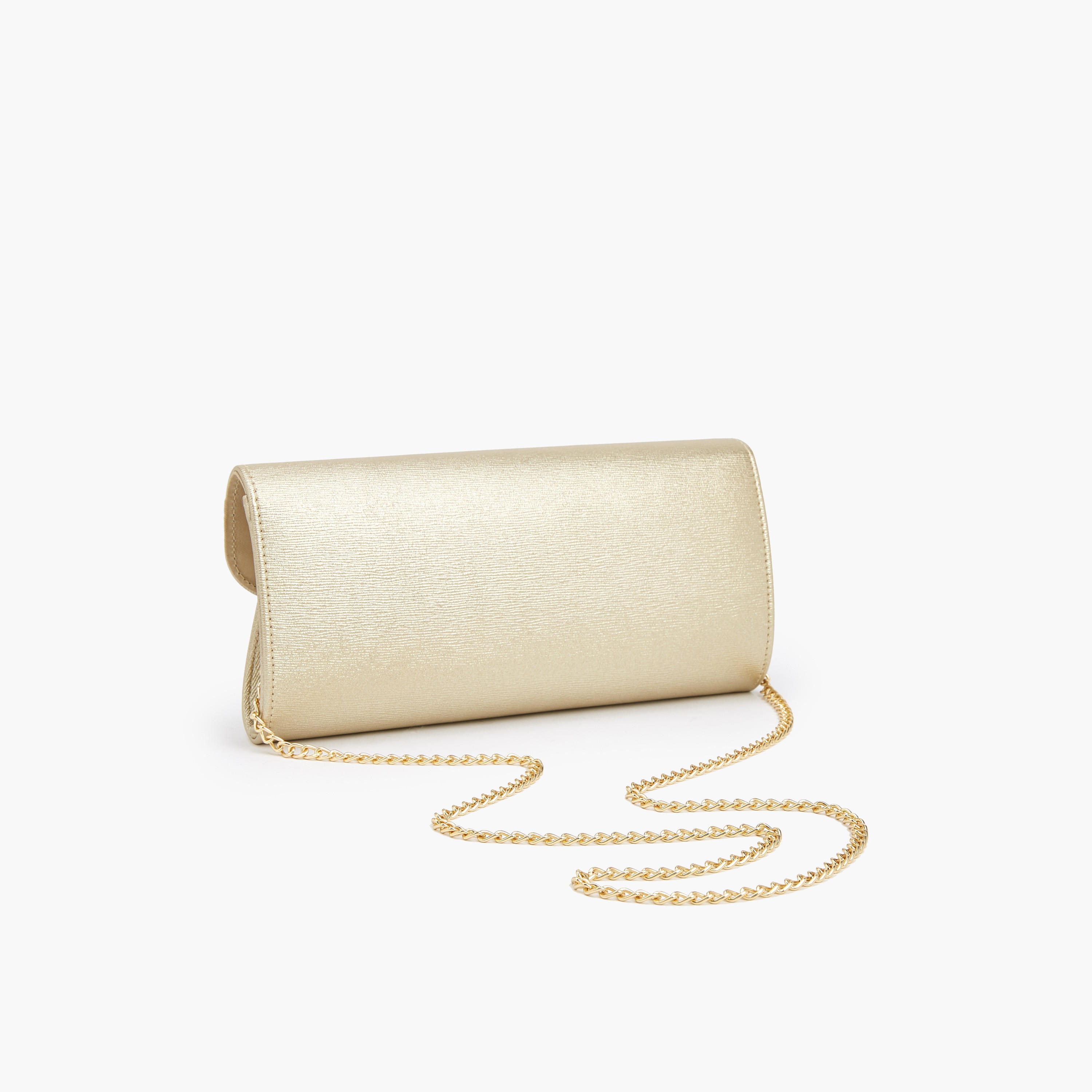 Flora Bella Textured Clutch with Detachable Chain Strap-women-bagsandwallets-handbags-image-5