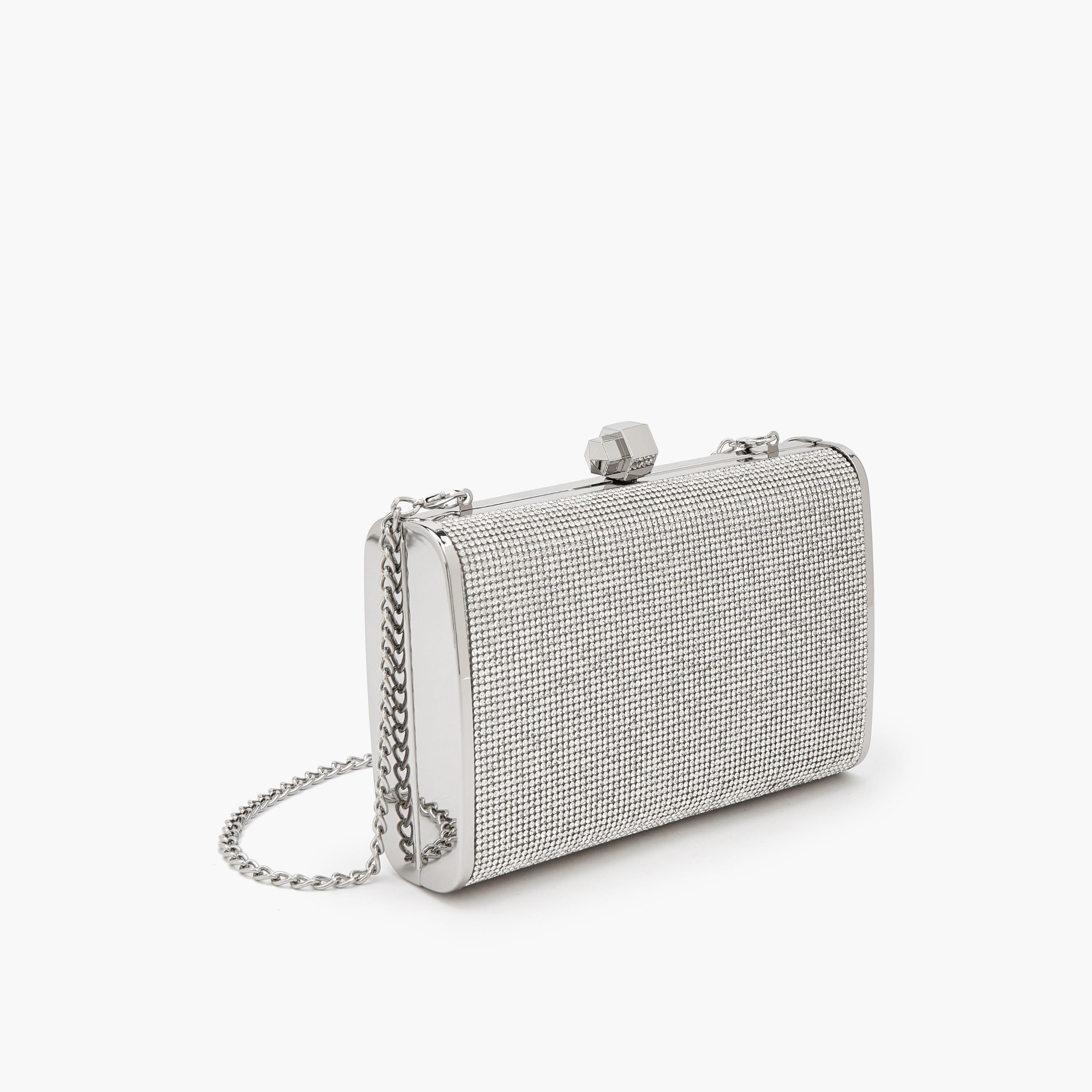 Flora Bella Embellished Clutch with Detachable Chain Strap-women-bagsandwallets-handbags-image-4