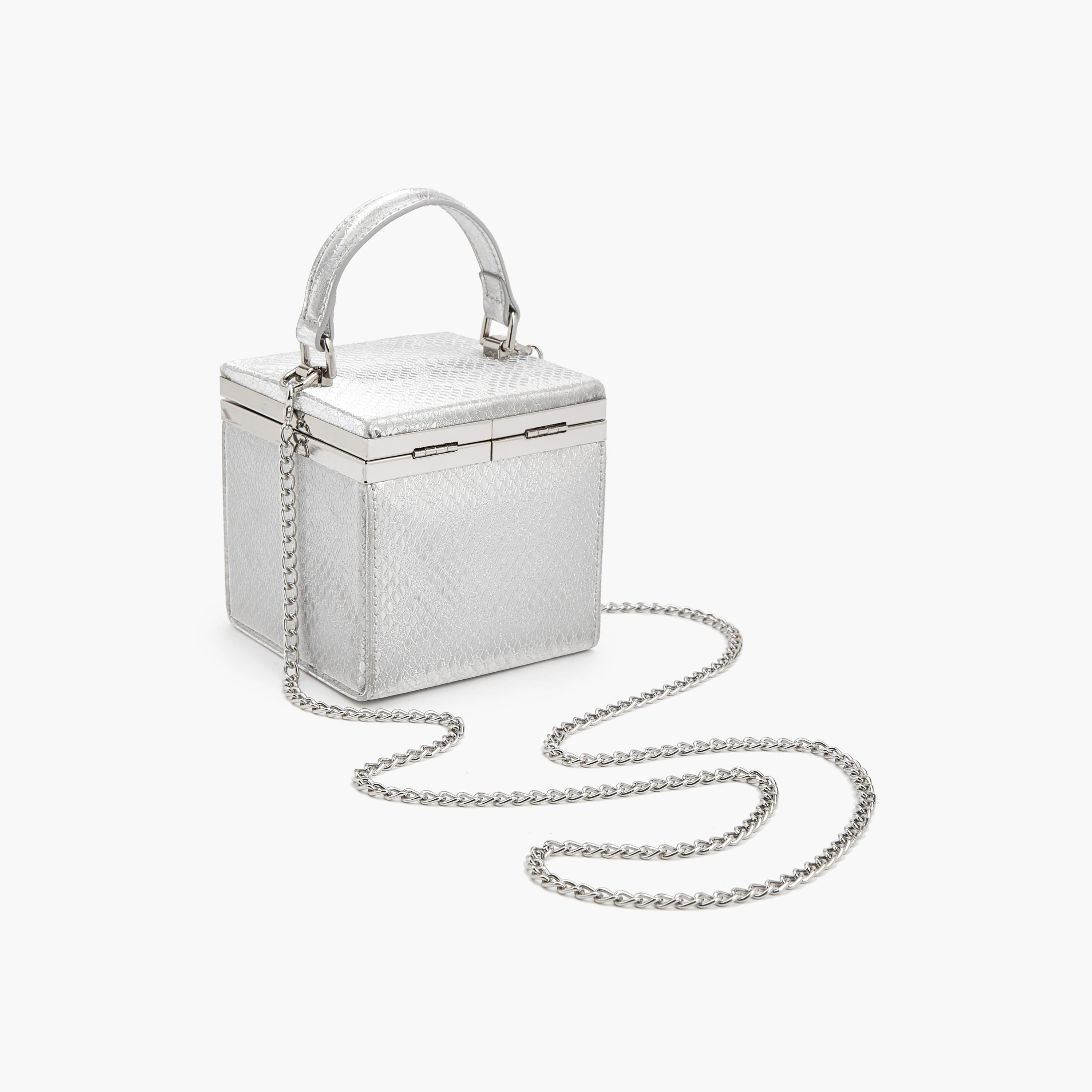 Flora Bella Textured Crossbody Bag with Detachable Chain Strap-women-bagsandwallets-handbags-image-5