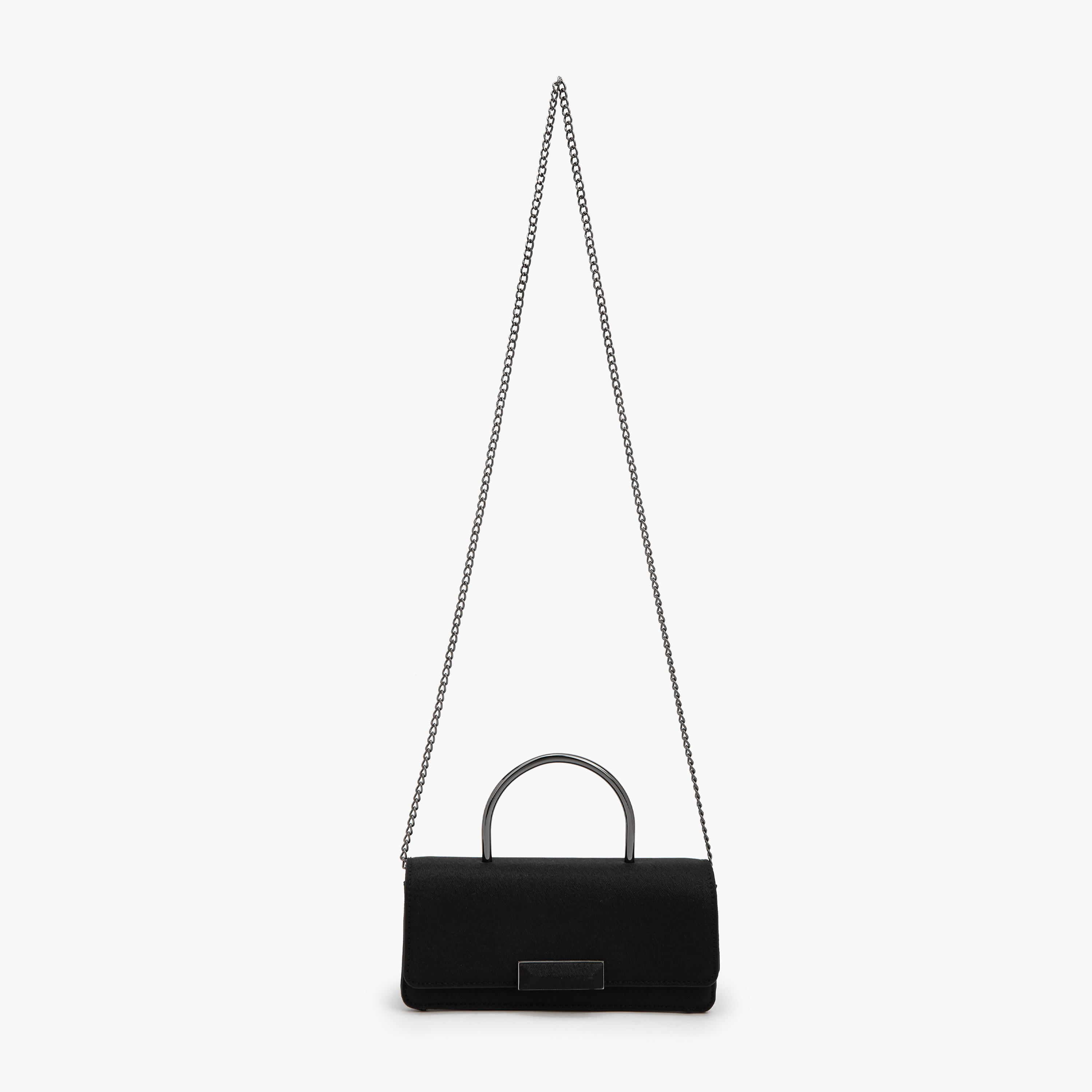 شنطة كلاتش بارزة الملمس بحزام سلسلة قابل للفصل من فلورا بيلا-women-bagsandwallets-handbags-image-2