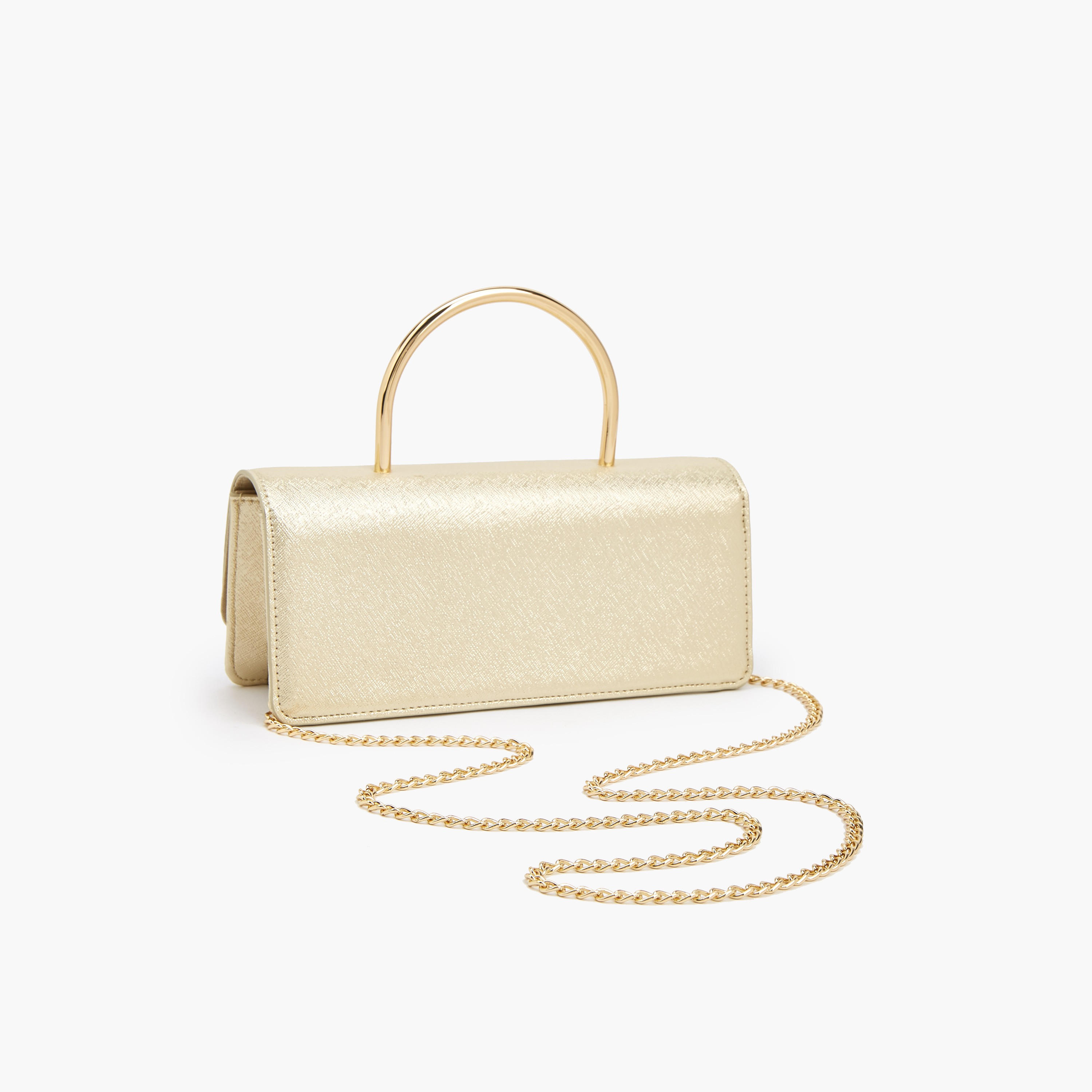 Flora Bella Textured Clutch with Detachable Chain Strap-women-bagsandwallets-handbags-image-4