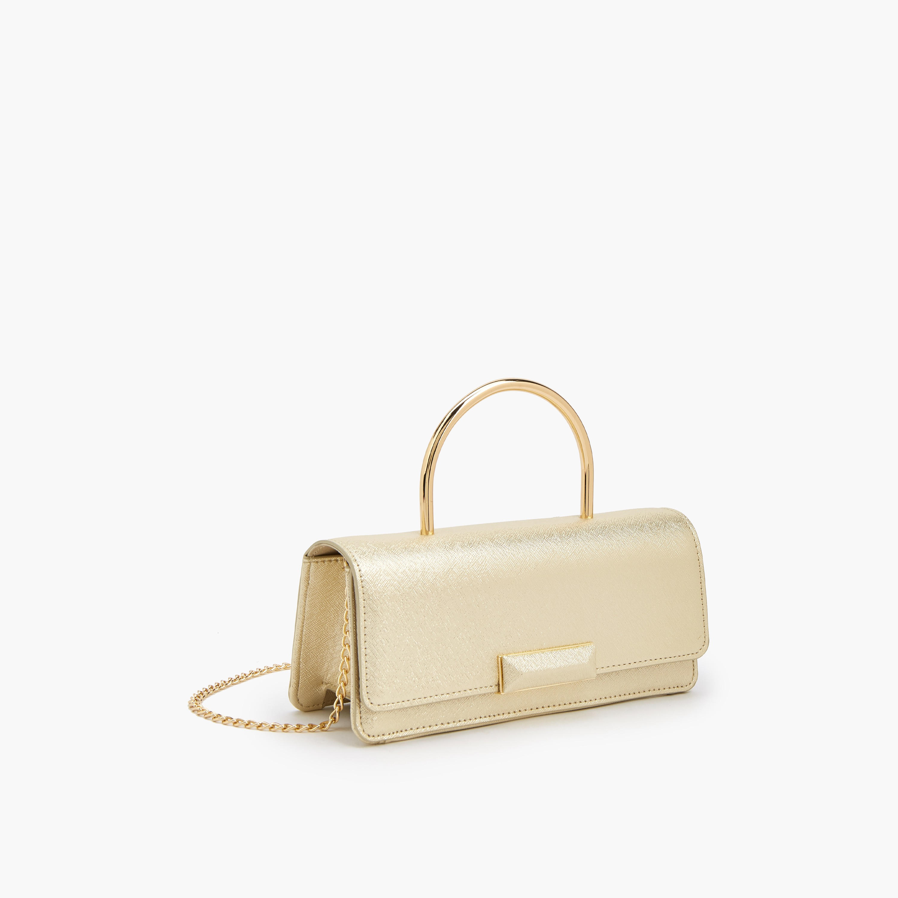 Flora Bella Textured Clutch with Detachable Chain Strap-women-bagsandwallets-handbags-image-6