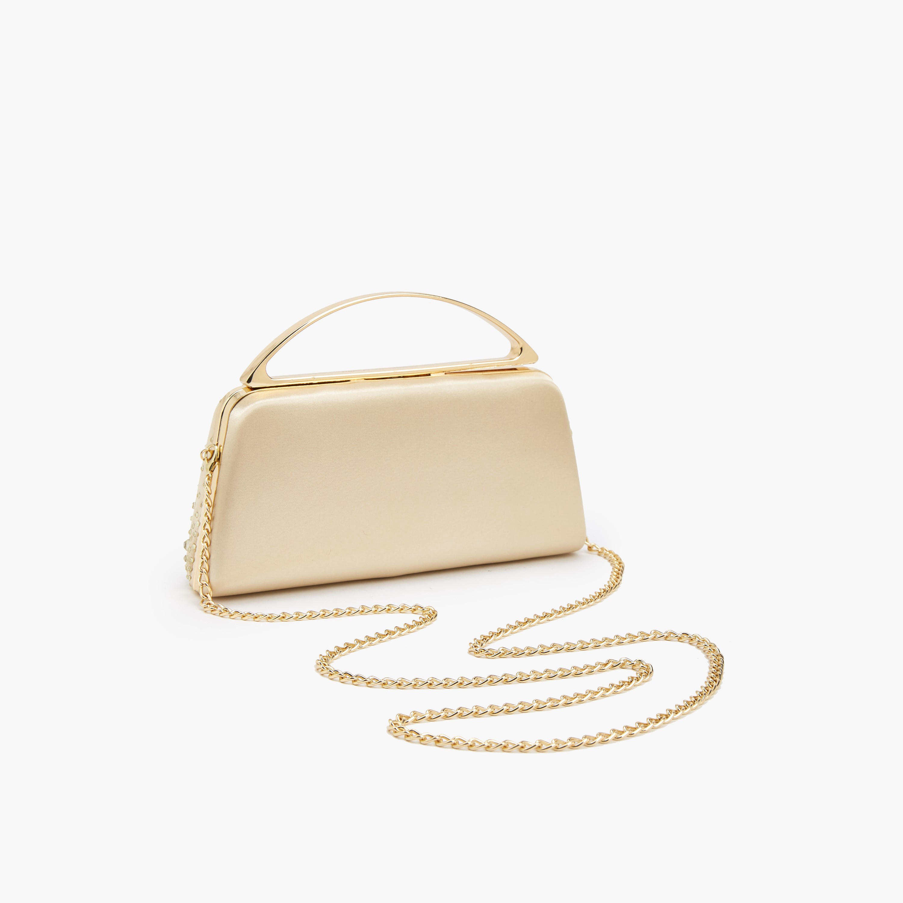 شنطة كلاتش مزينة بحزام سلسلة قابل للفصل-women-bagsandwallets-handbags-image-5