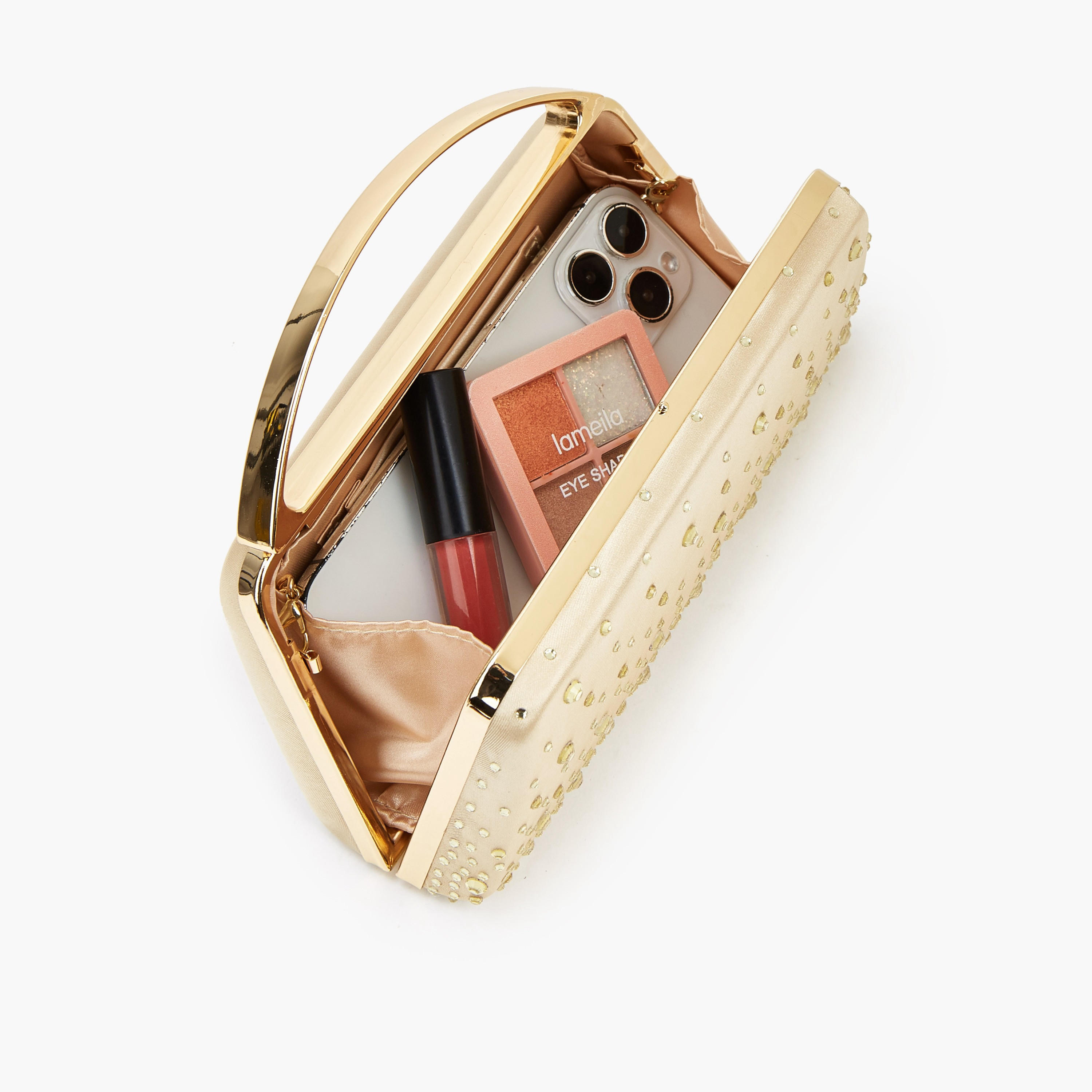شنطة كلاتش مزينة بحزام سلسلة قابل للفصل-women-bagsandwallets-handbags-image-7