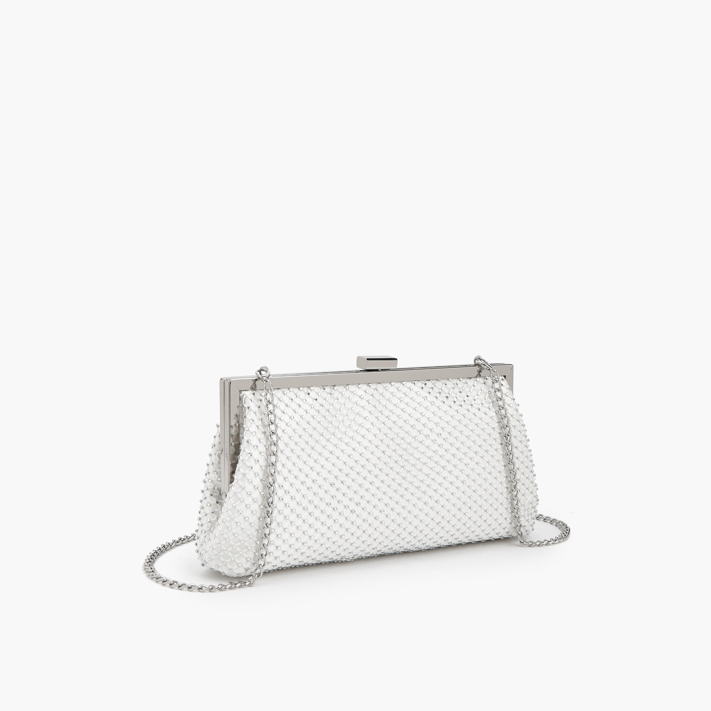 Flora Bella Embellished Clutch with Chain Strap-women-bagsandwallets-handbags-image-3