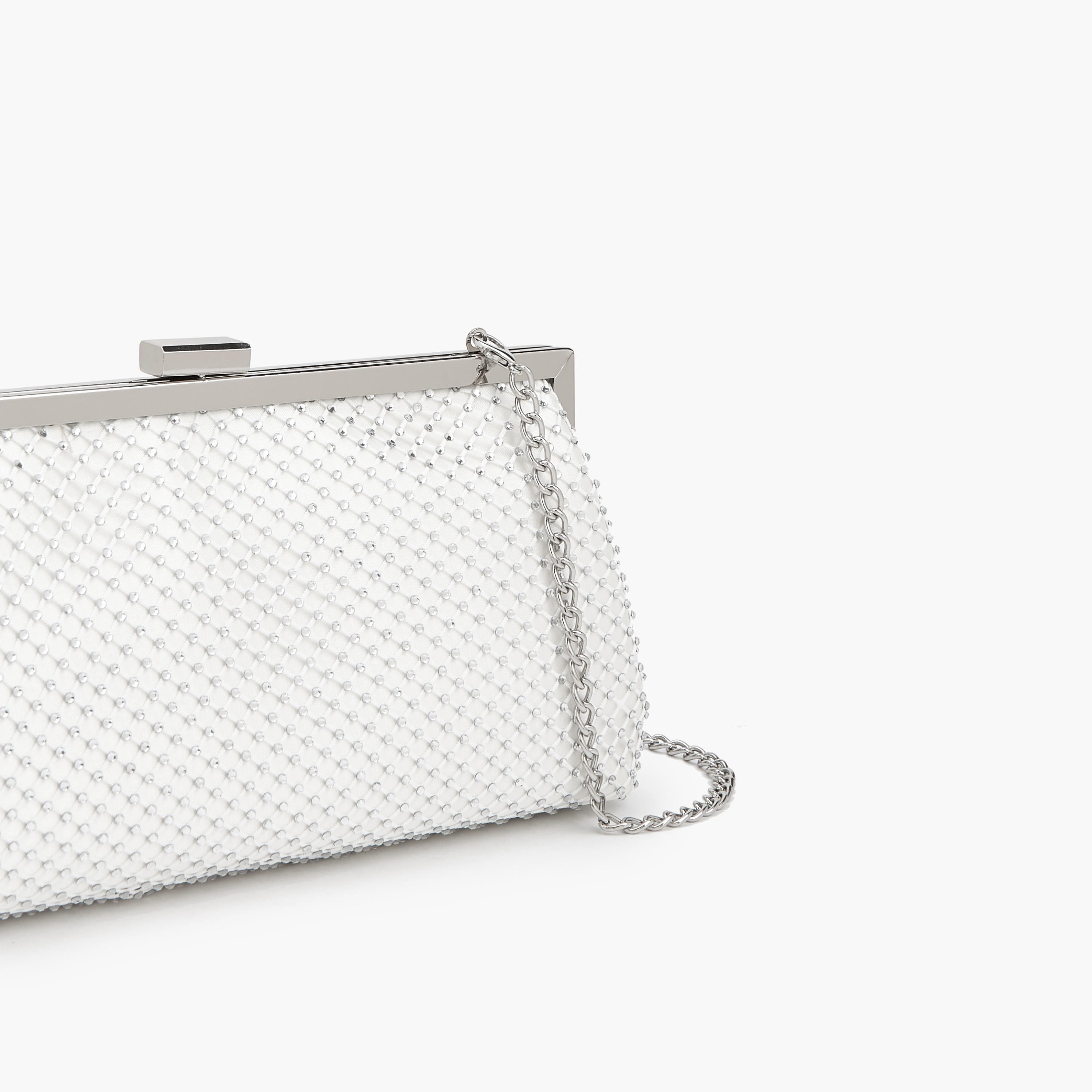 Flora Bella Embellished Clutch with Chain Strap-women-bagsandwallets-handbags-image-4