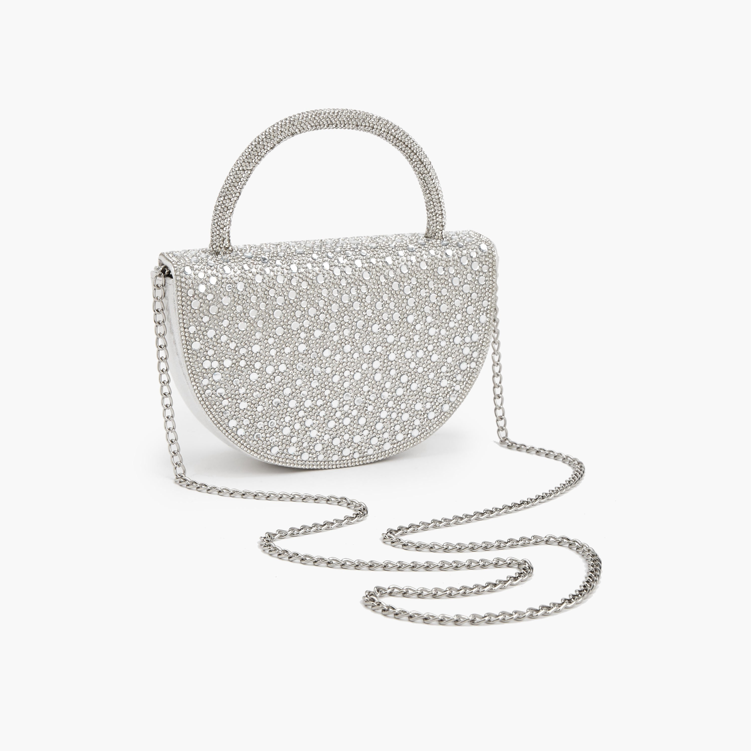 Flora Bella Embellished Crossbody Bag with Detachable Chain Strap-women-bagsandwallets-handbags-image-6