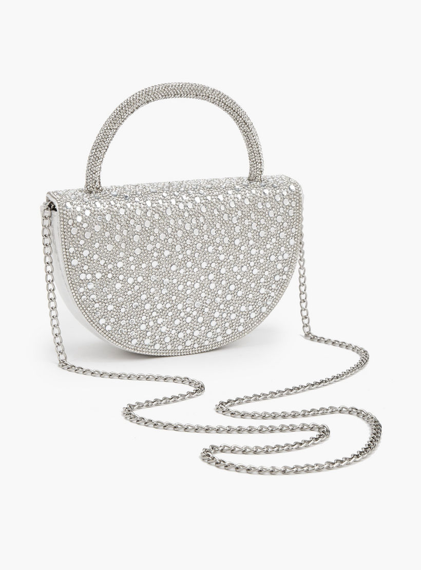 Flora Bella Embellished Crossbody Bag with Detachable Chain Strap-women-bagsandwallets-handbags-image-6