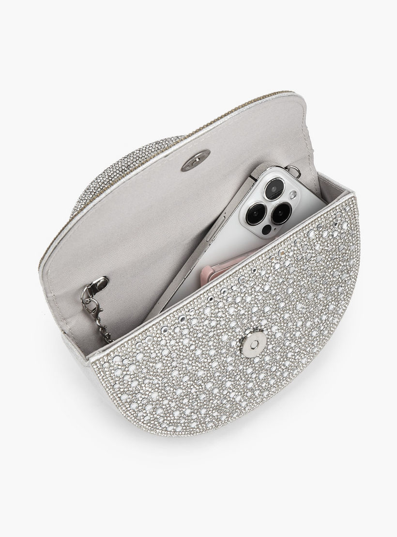 Flora Bella Embellished Crossbody Bag with Detachable Chain Strap-women-bagsandwallets-handbags-image-9