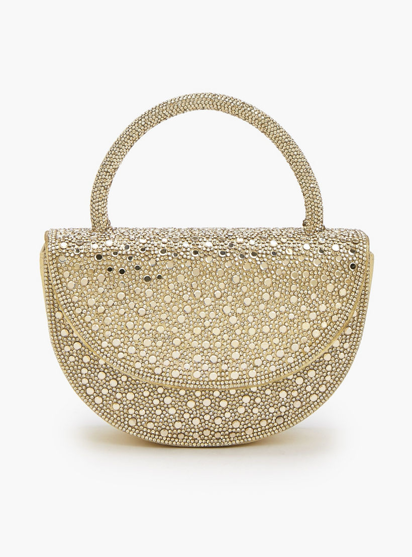 Flora Bella Embellished Crossbody Bag with Detachable Chain Strap-women-bagsandwallets-handbags-image-1