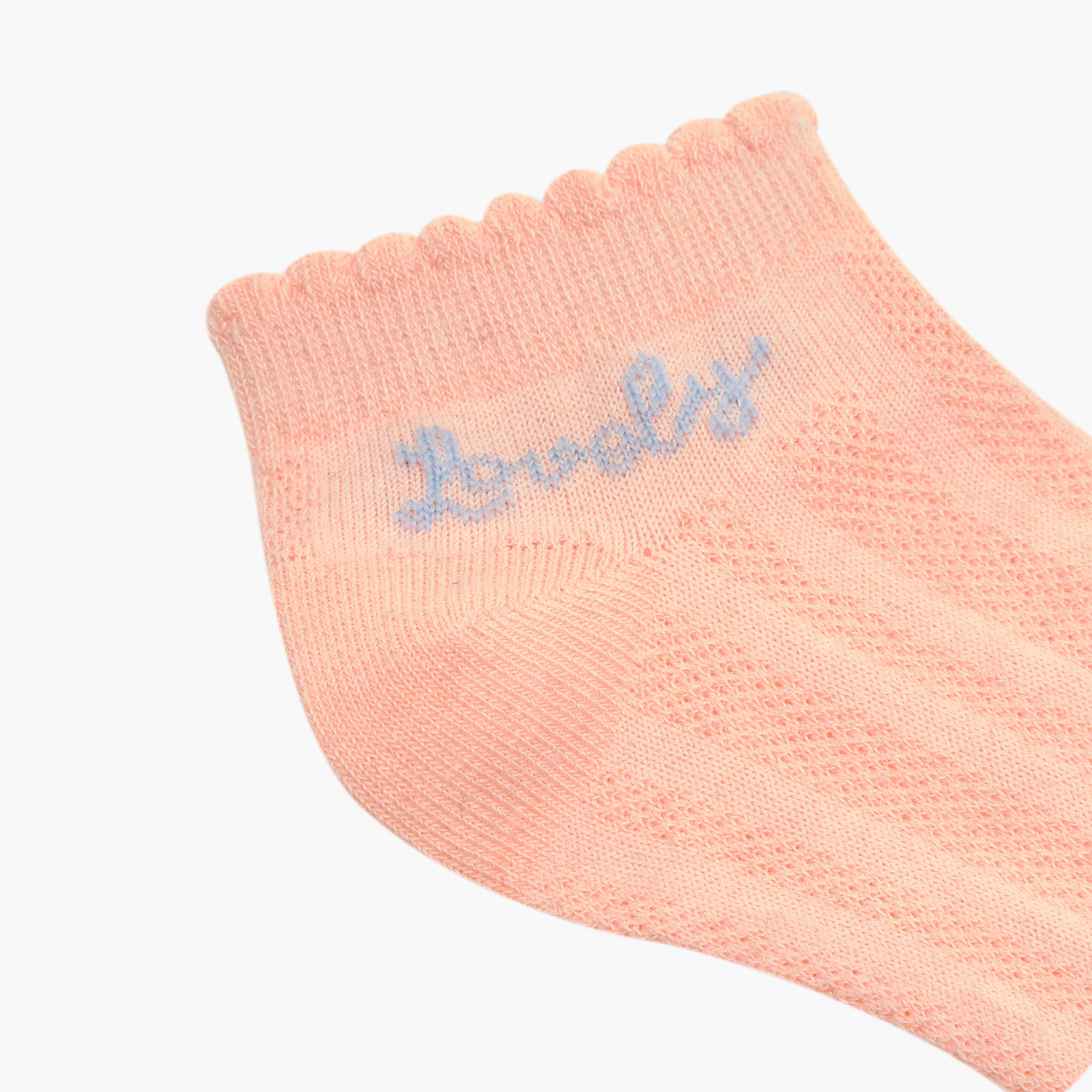Flora Bella Printed Ankle Length Socks - Set of 5-girls-accessories-socks-image-5