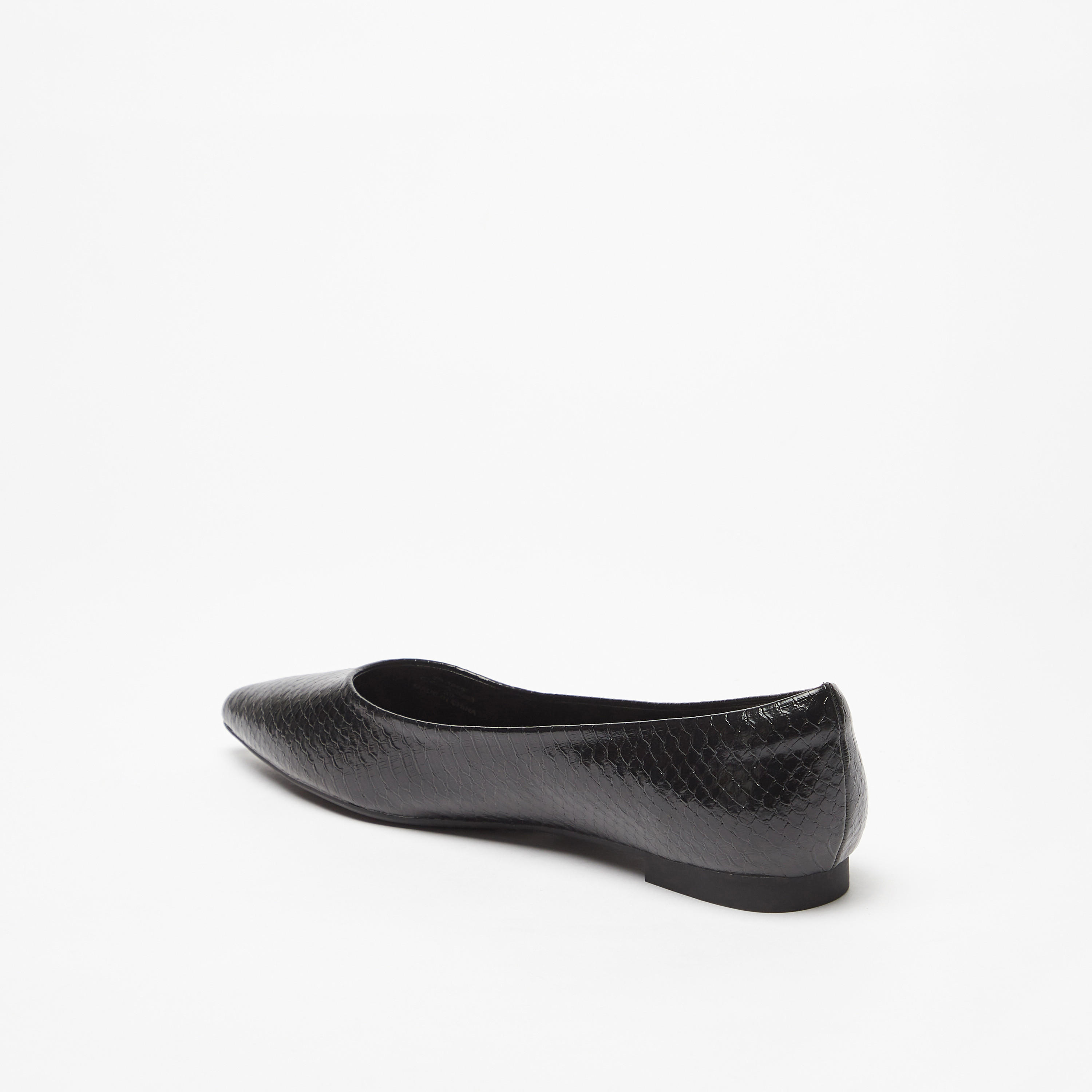 حذاء باليرينا سهل الارتداء بارز الملمس بمقدّمة مدبّبة للنساء من سيليست-women-shoes-ballerinas-image-2
